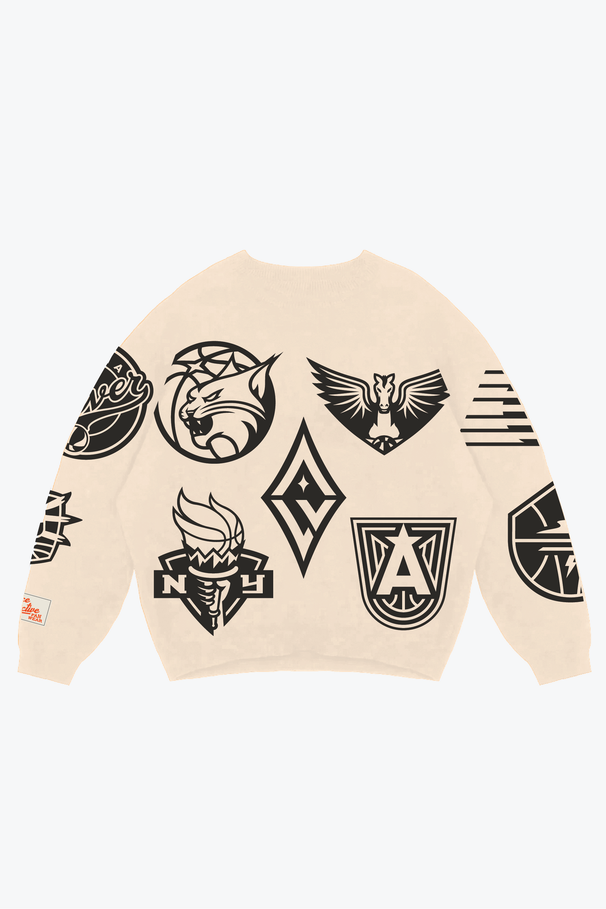 WNBA Knit Sweater - Ivory