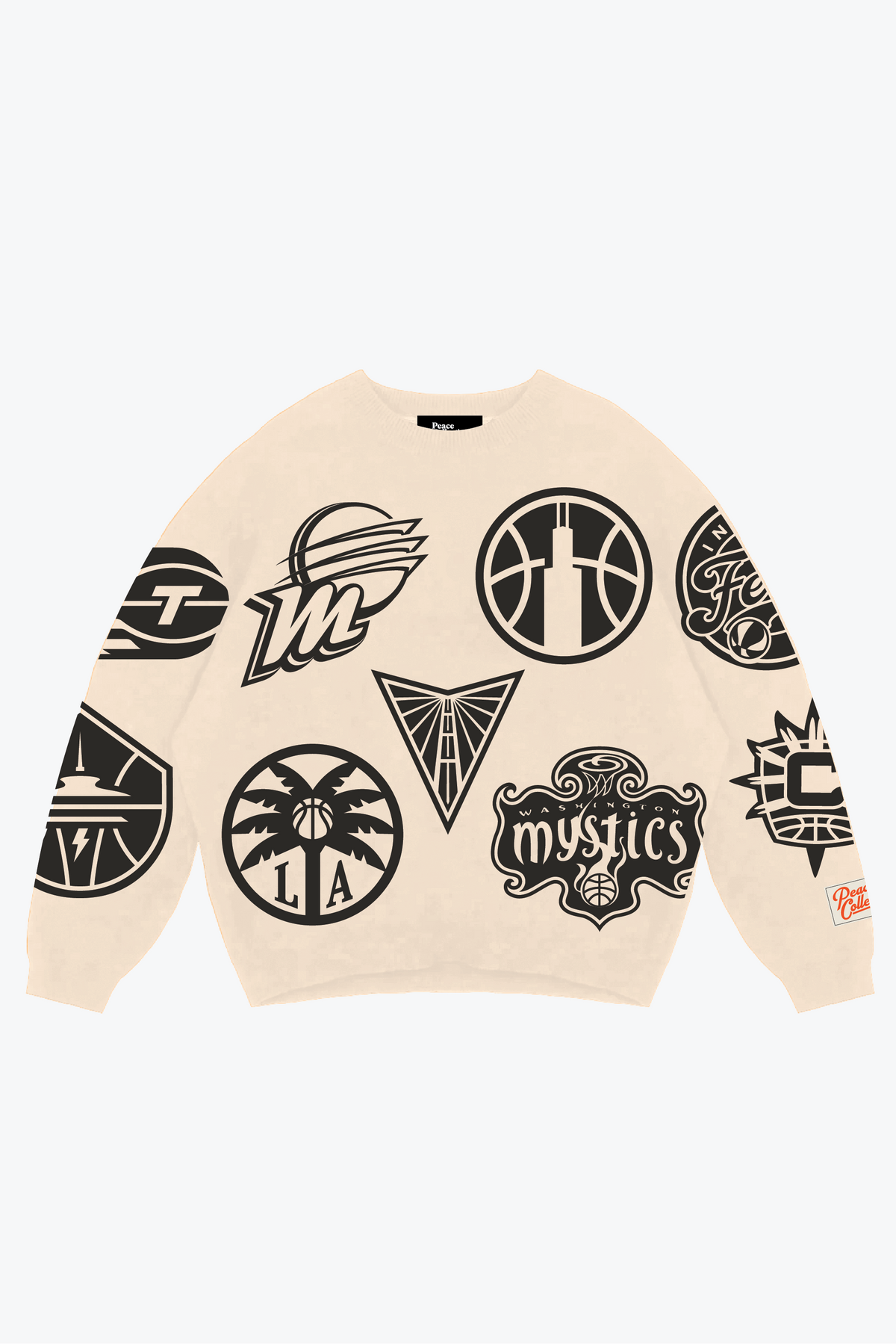 WNBA Knit Sweater - Ivory