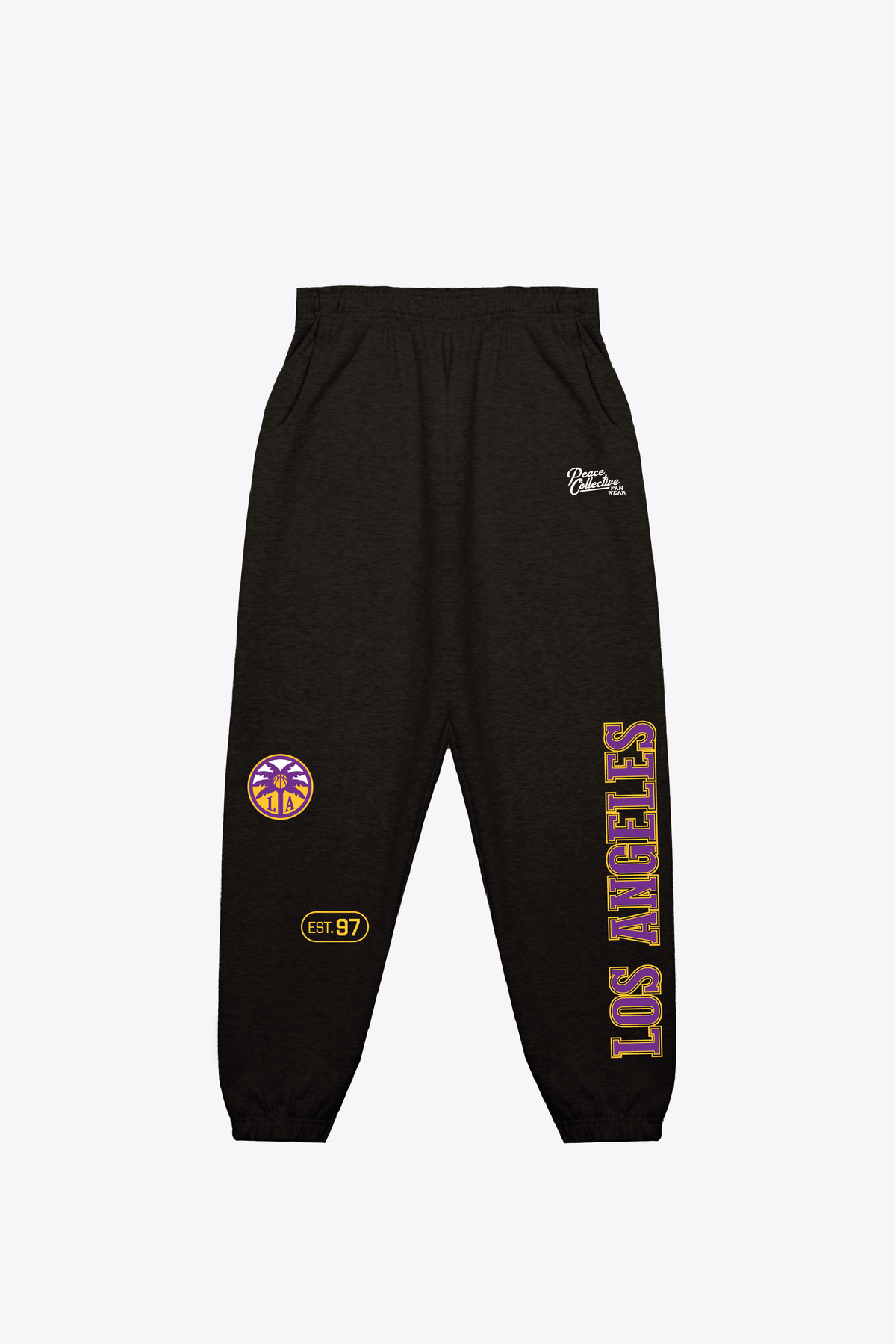 Los Angeles Sparks Heavyweight Jogger - Black