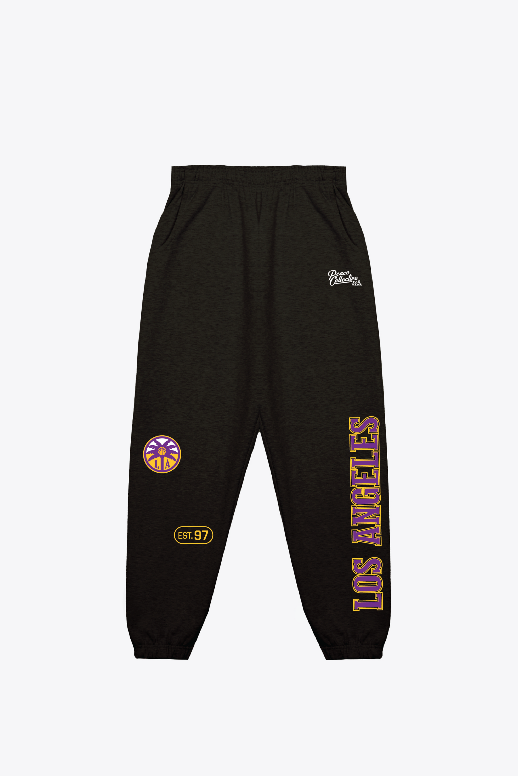 Los Angeles Sparks Heavyweight Jogger - Black