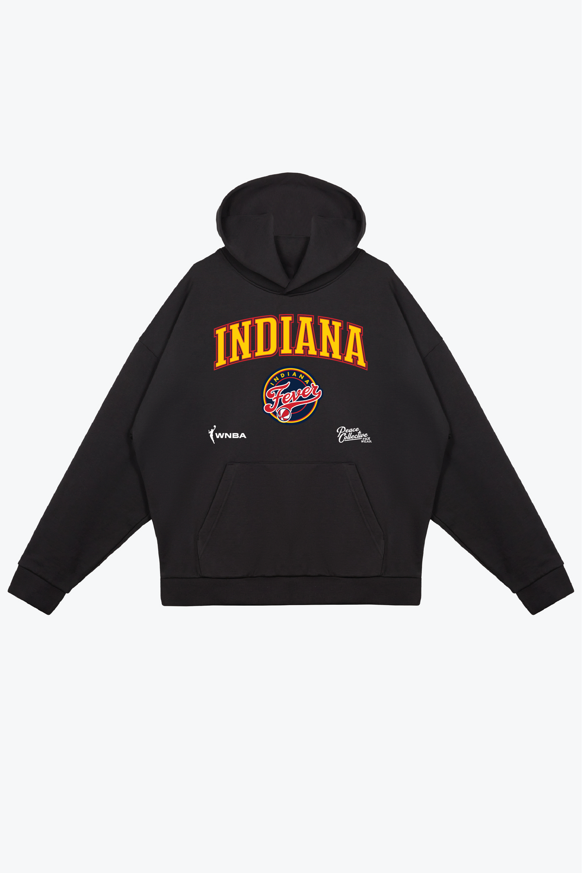 Indiana Fever Heavyweight Hoodie - Black