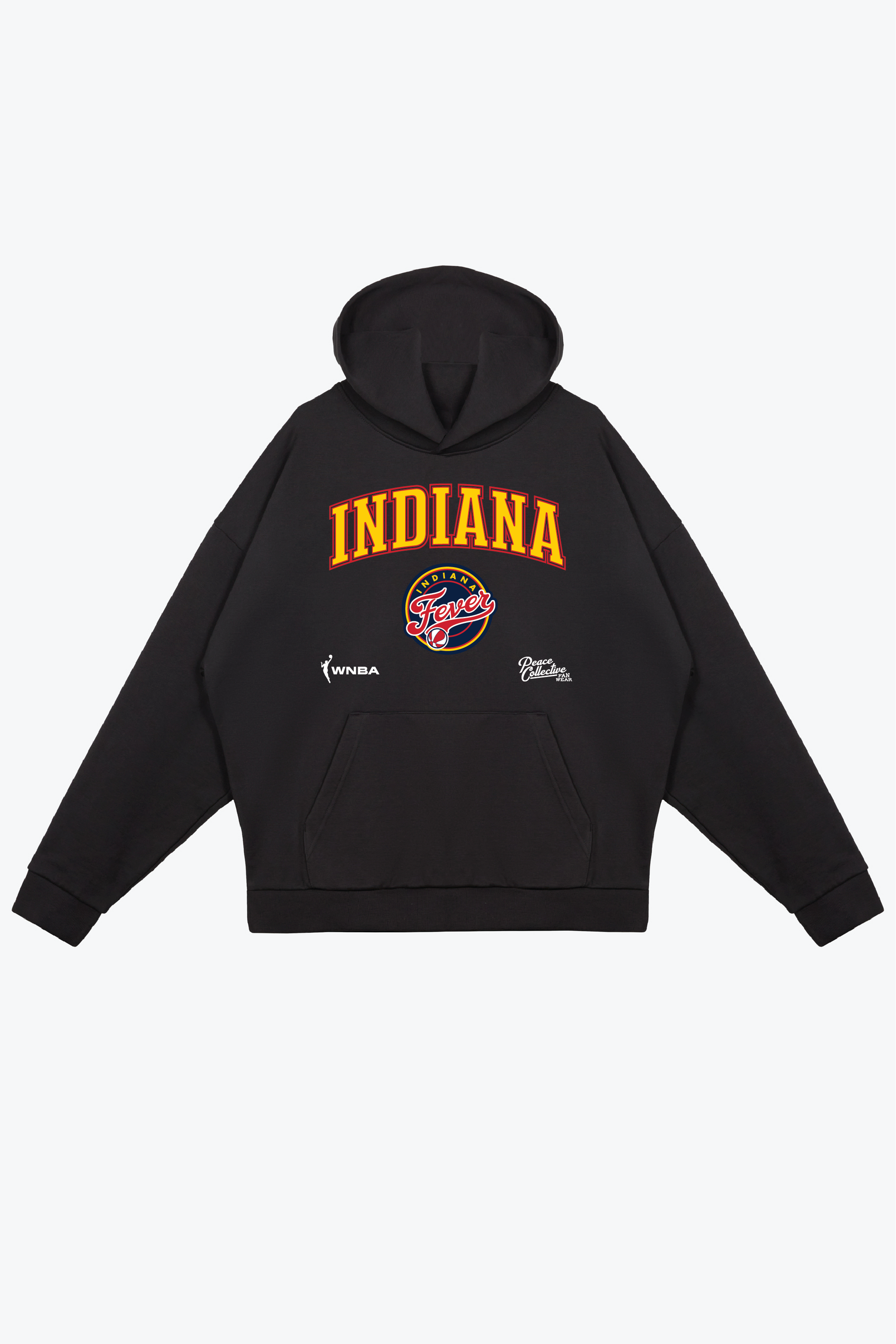 Indiana Fever Heavyweight Hoodie - Black