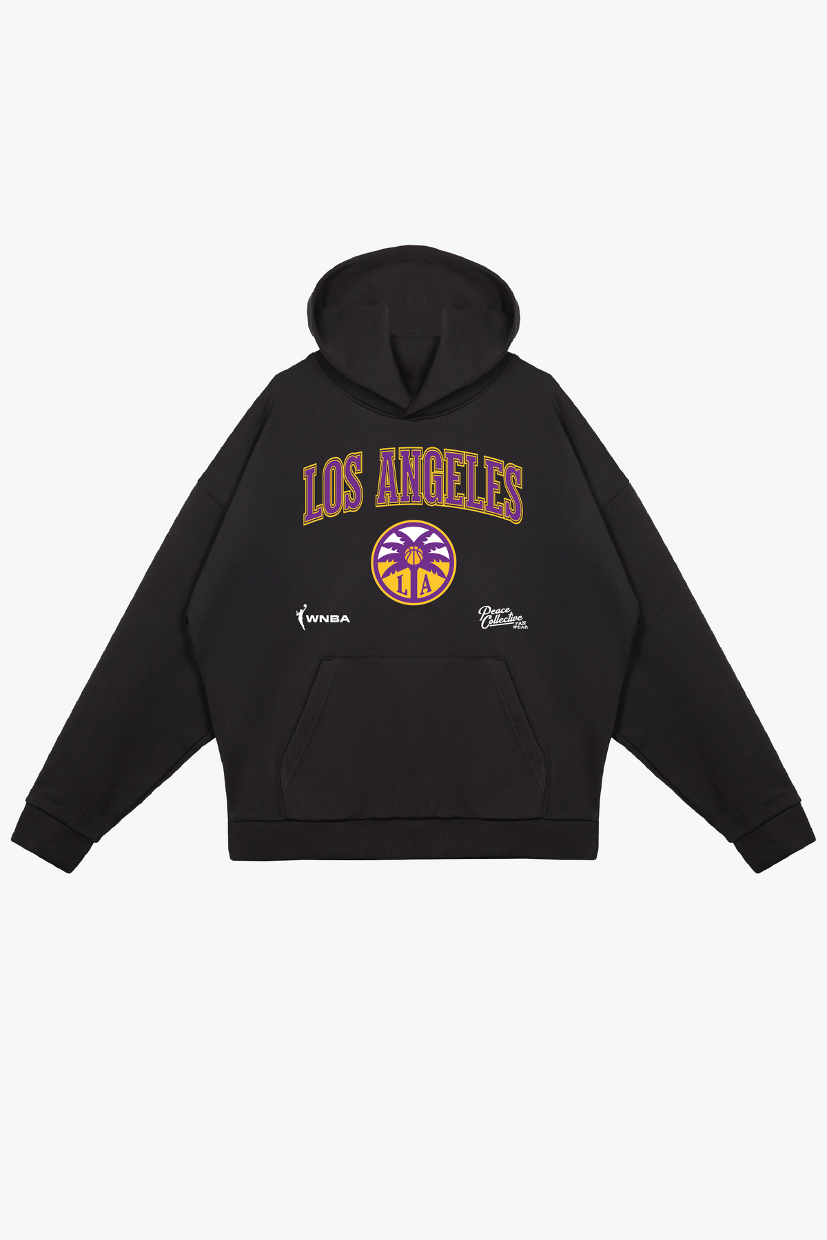 Los Angeles Sparks Heavyweight Hoodie - Black