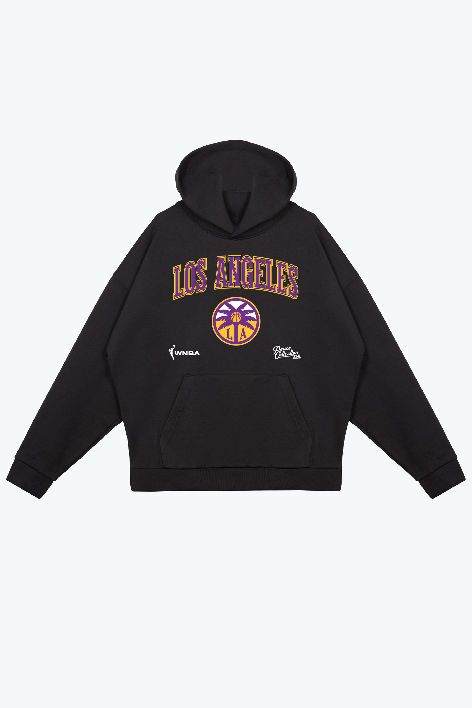 Los Angeles Sparks Heavyweight Hoodie - Black