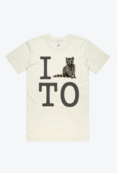 Toronto Raccoon Sketch T-Shirt - Elfenbein