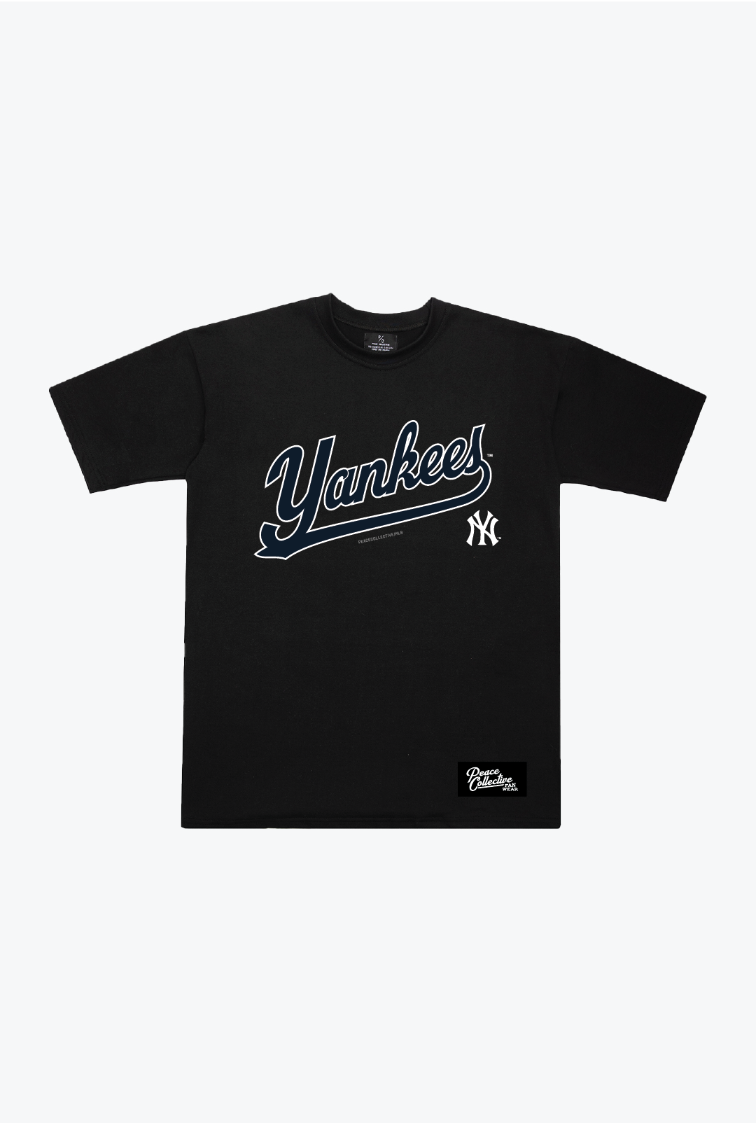 New York Yankees Spirit Heavyweight T-Shirt - Black