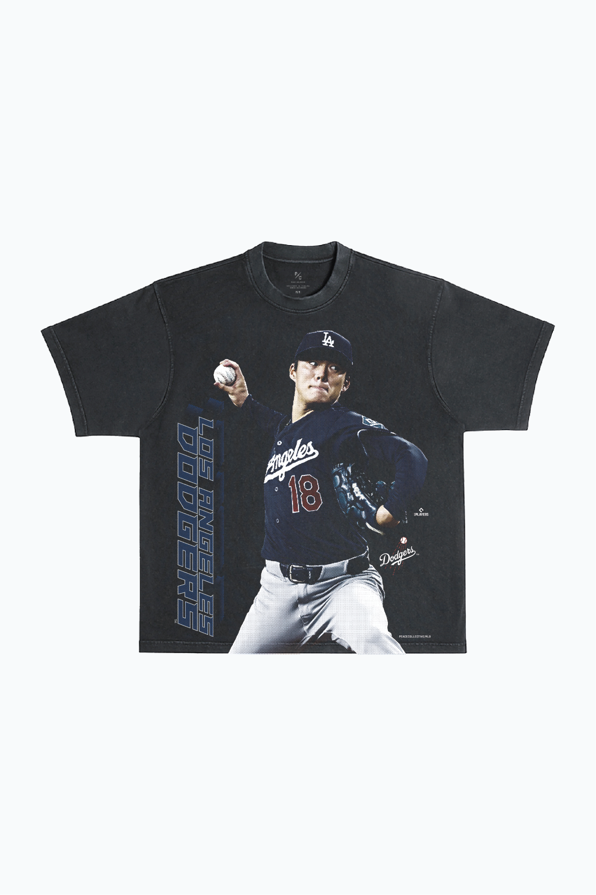 Yoshinobu Yamamoto Heavyweight Garment Dyed T-Shirt - Black
