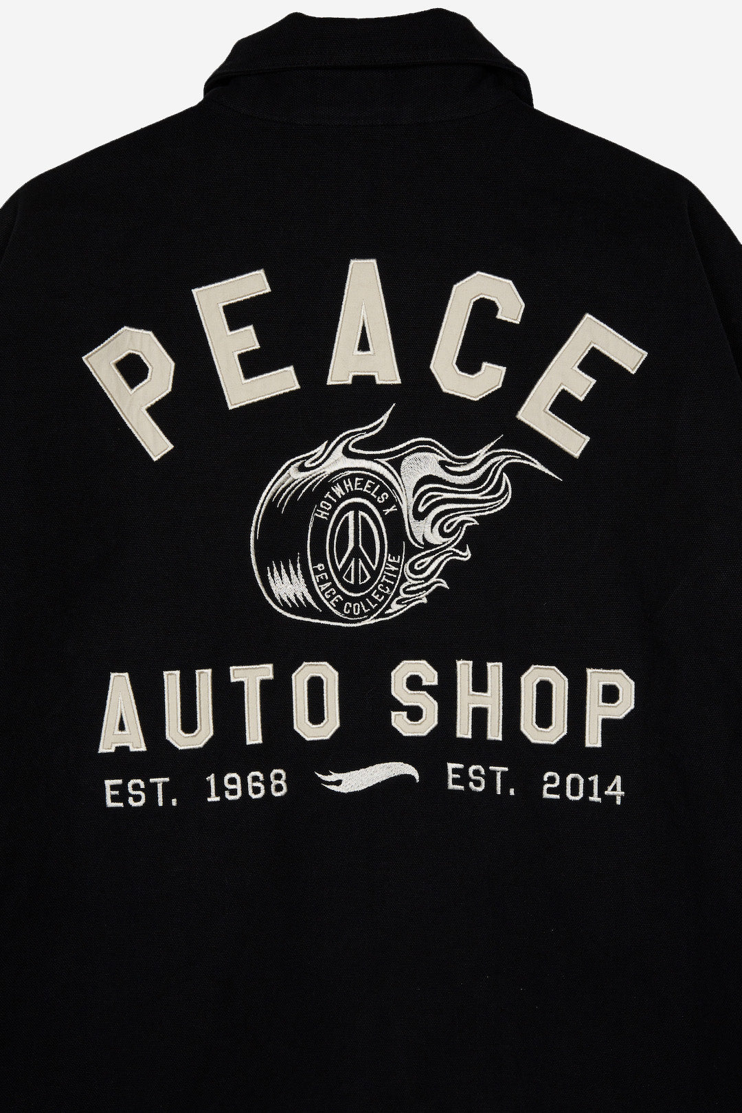 Peace Auto Shop Work Jacket - Black