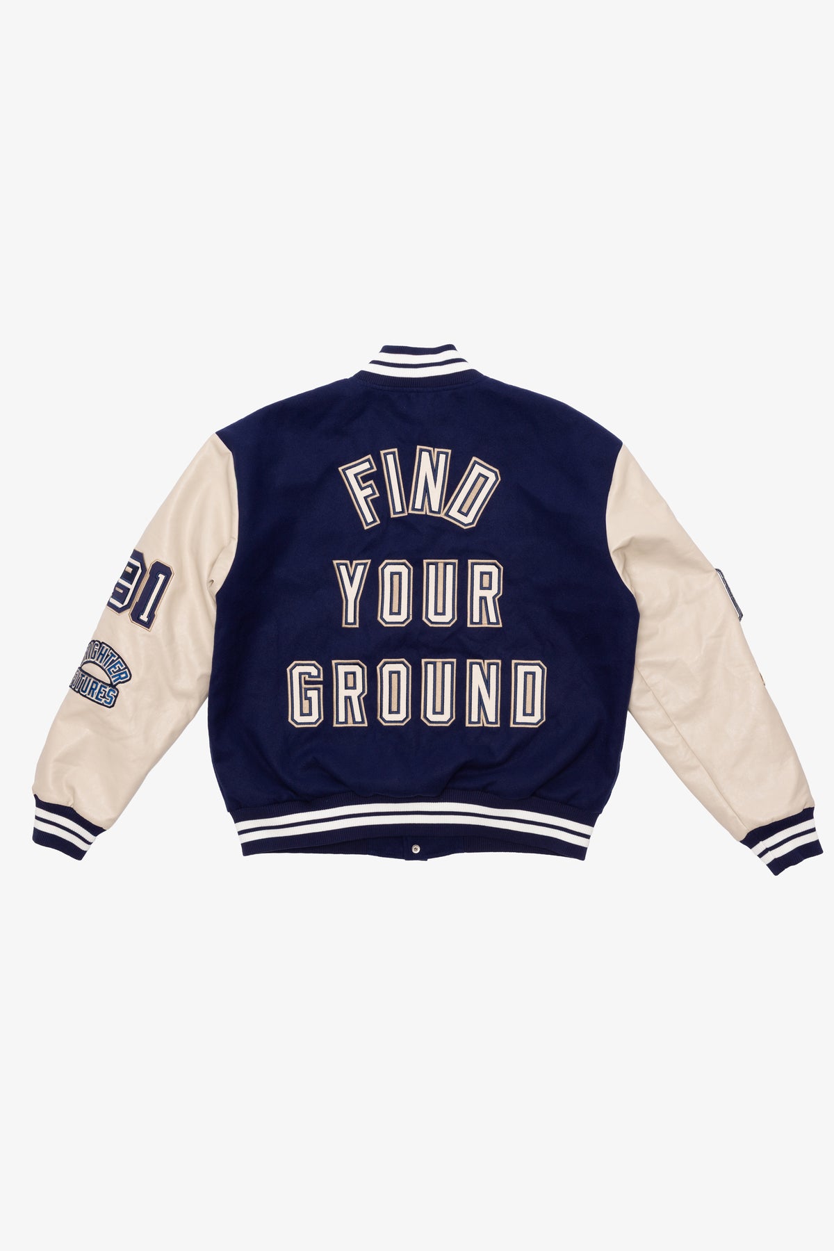 P/C x John Tavares Varsity Jacket - Navy