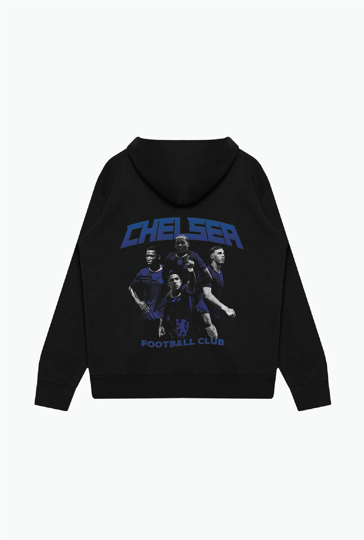 Sweat à capuche vintage Chelsea FC - Noir