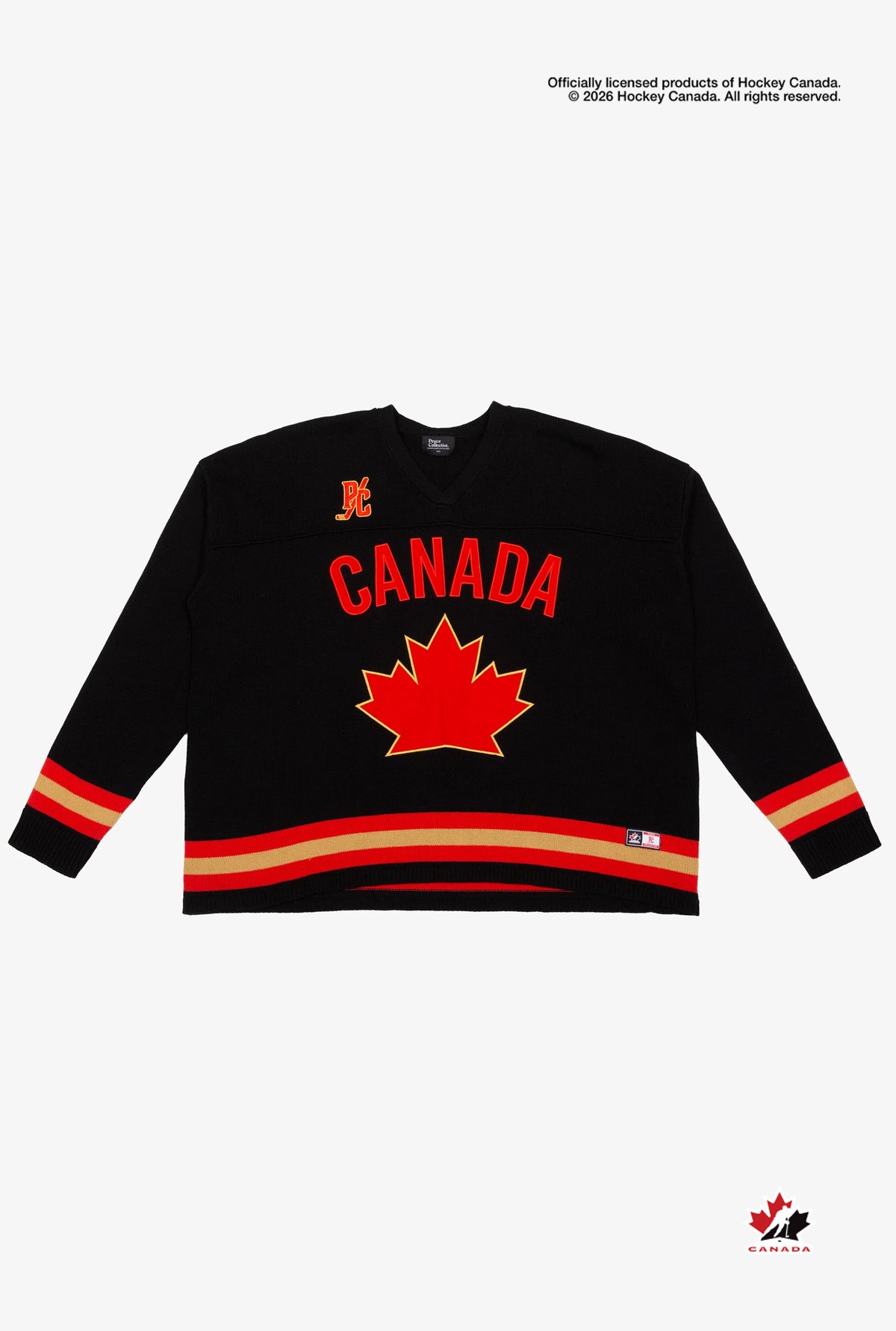 Hockey Canada Knit Sweater - Black