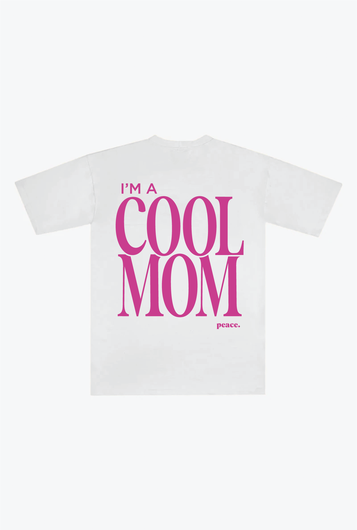 Cool Mom Heavyweight T-Shirt - White