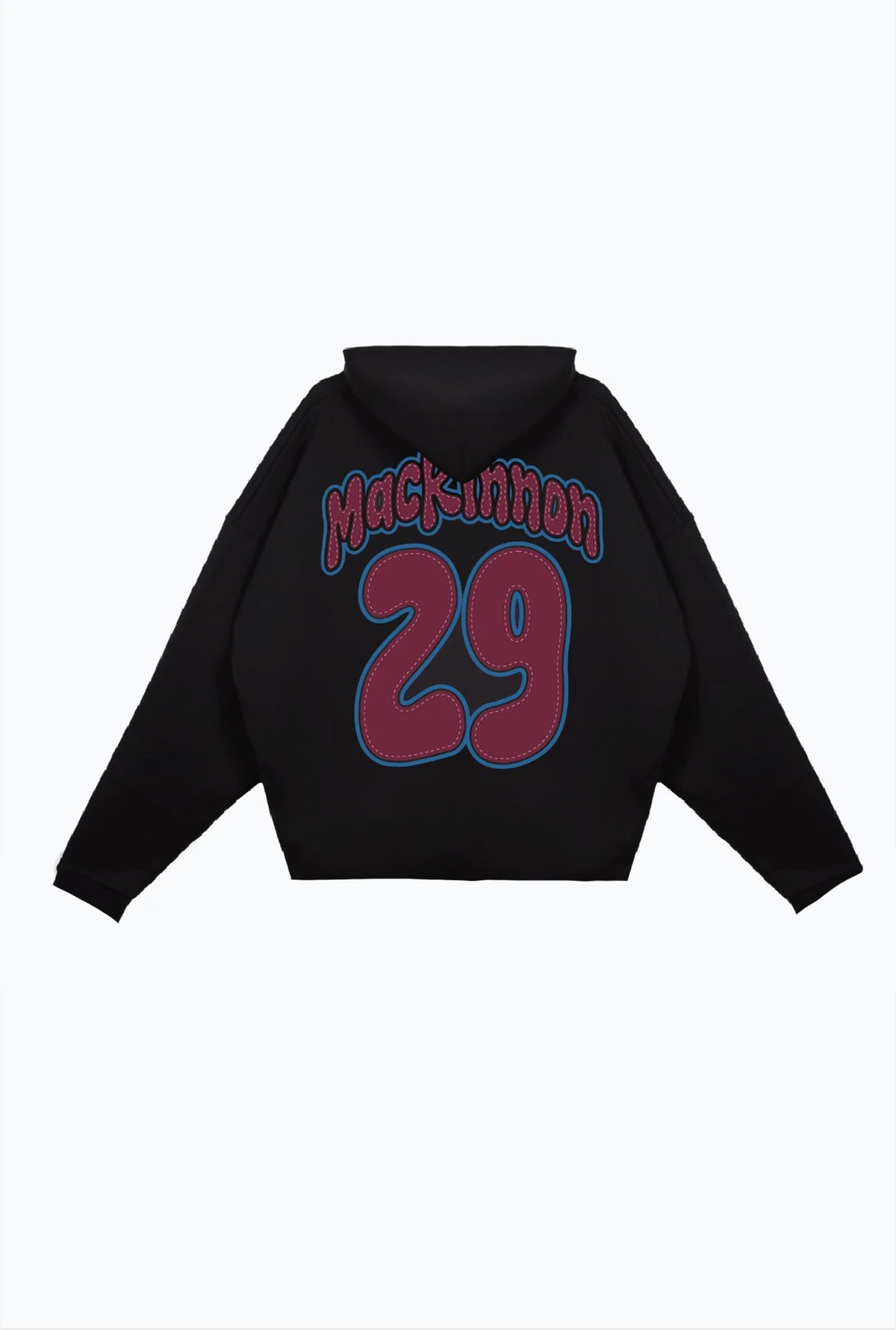 Sudadera relajada Nathan MacKinnon - Negra