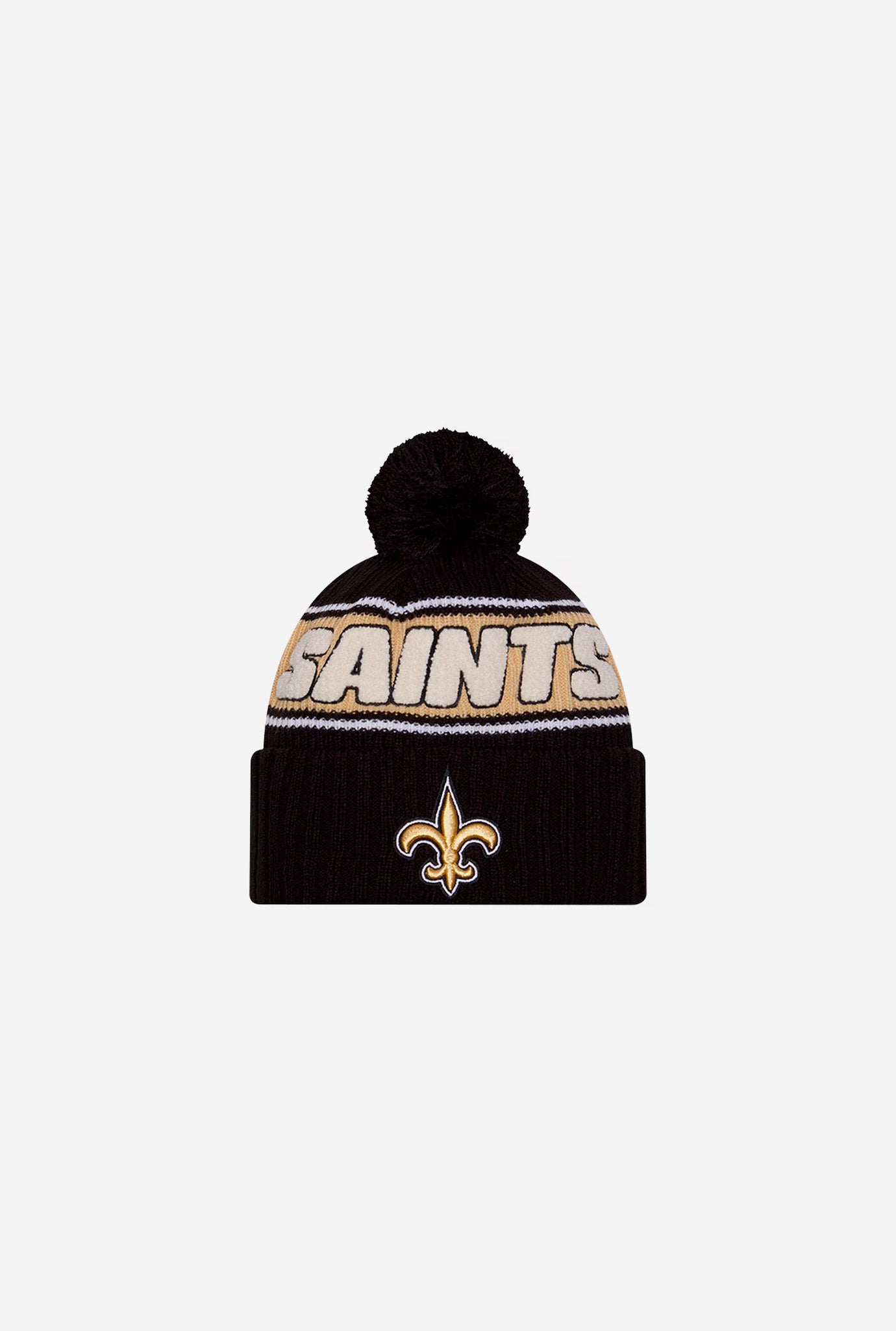 New Orleans Saints 2024 Sideline Knit Hat - Black