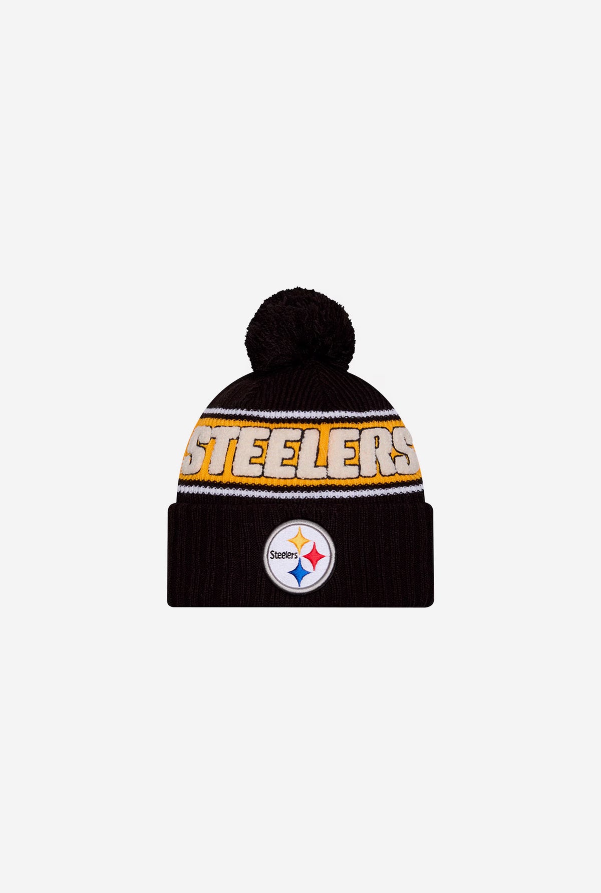 Pittsburgh Steelers 2024 Sideline Knit Hat - Black