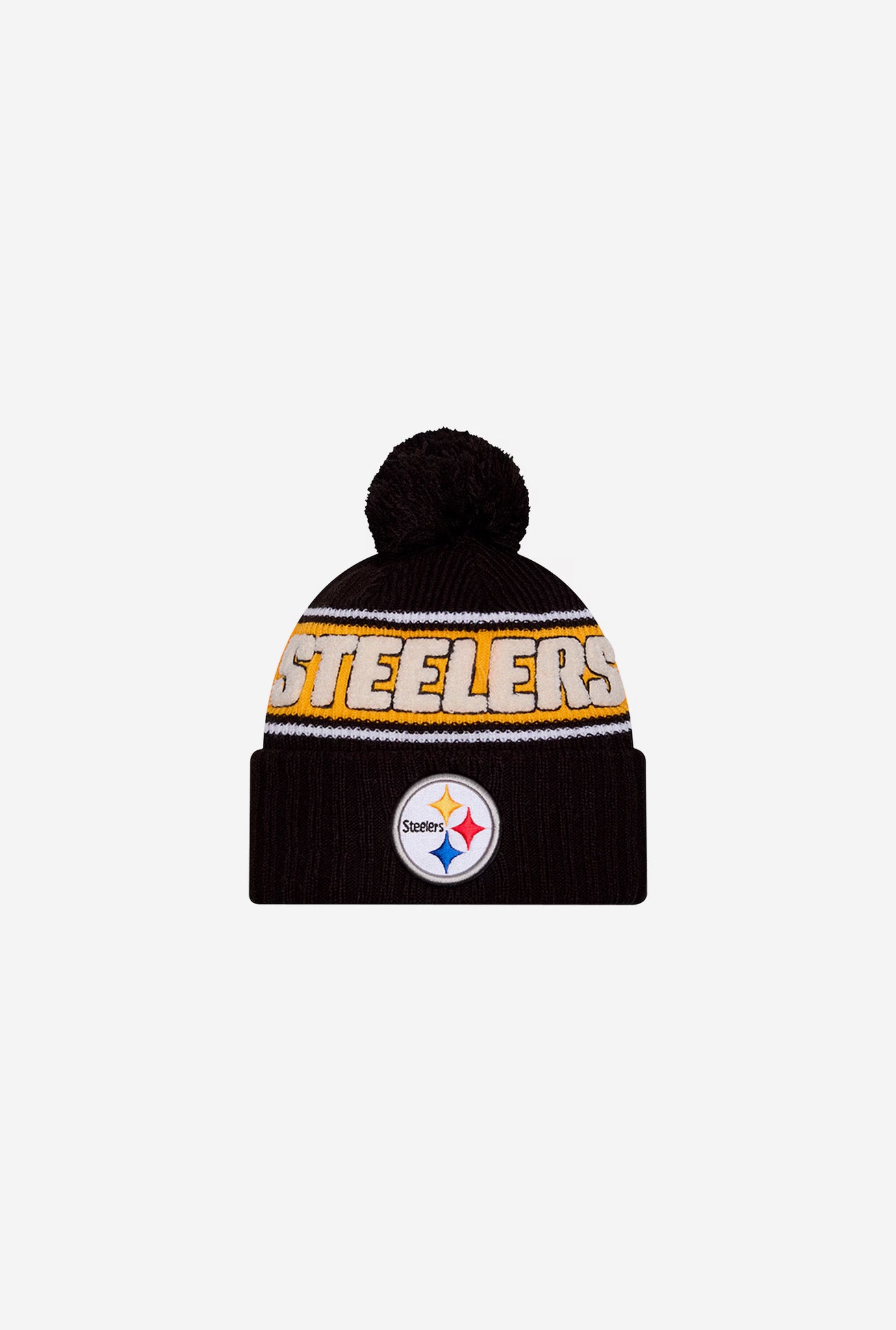 Pittsburgh Steelers 2024 Sideline Knit Hat - Black