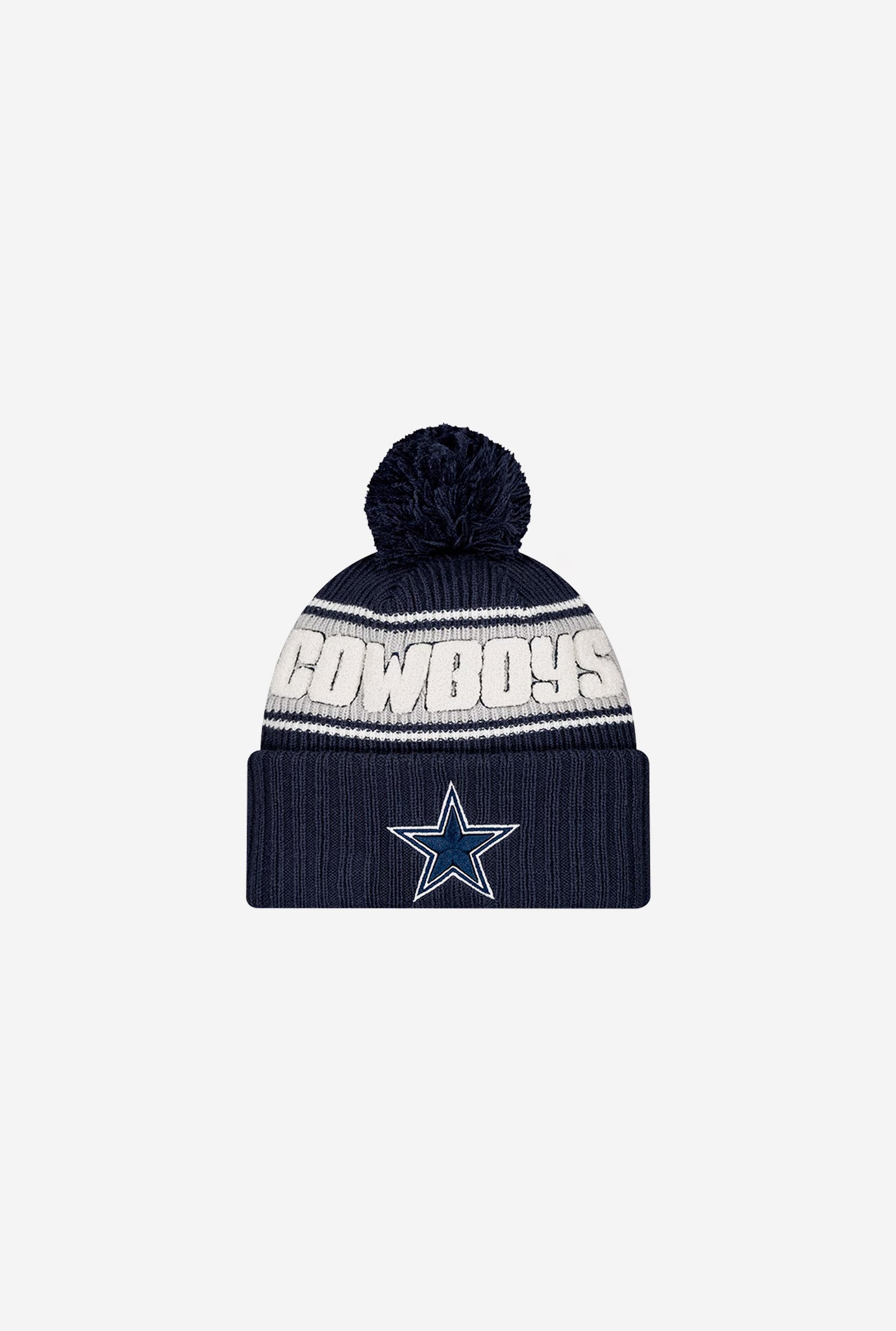 Dallas Cowboys 2024 Sideline Knit Hat - Navy