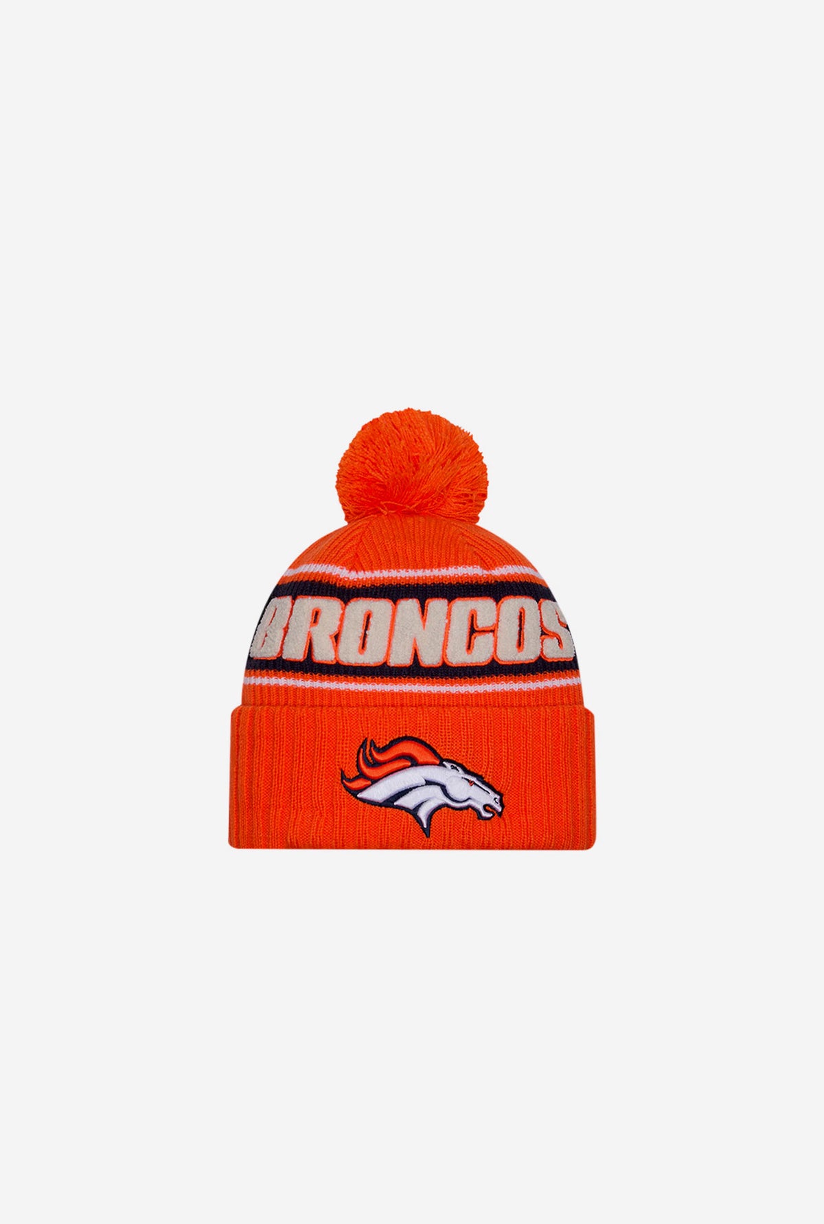 Denver Broncos 2024 Sideline Knit Hat - Orange