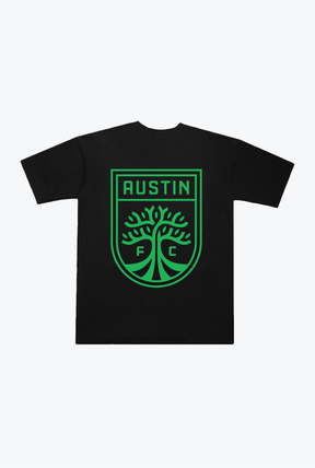 Austin FC Essentials Heavyweight T-Shirt - Black