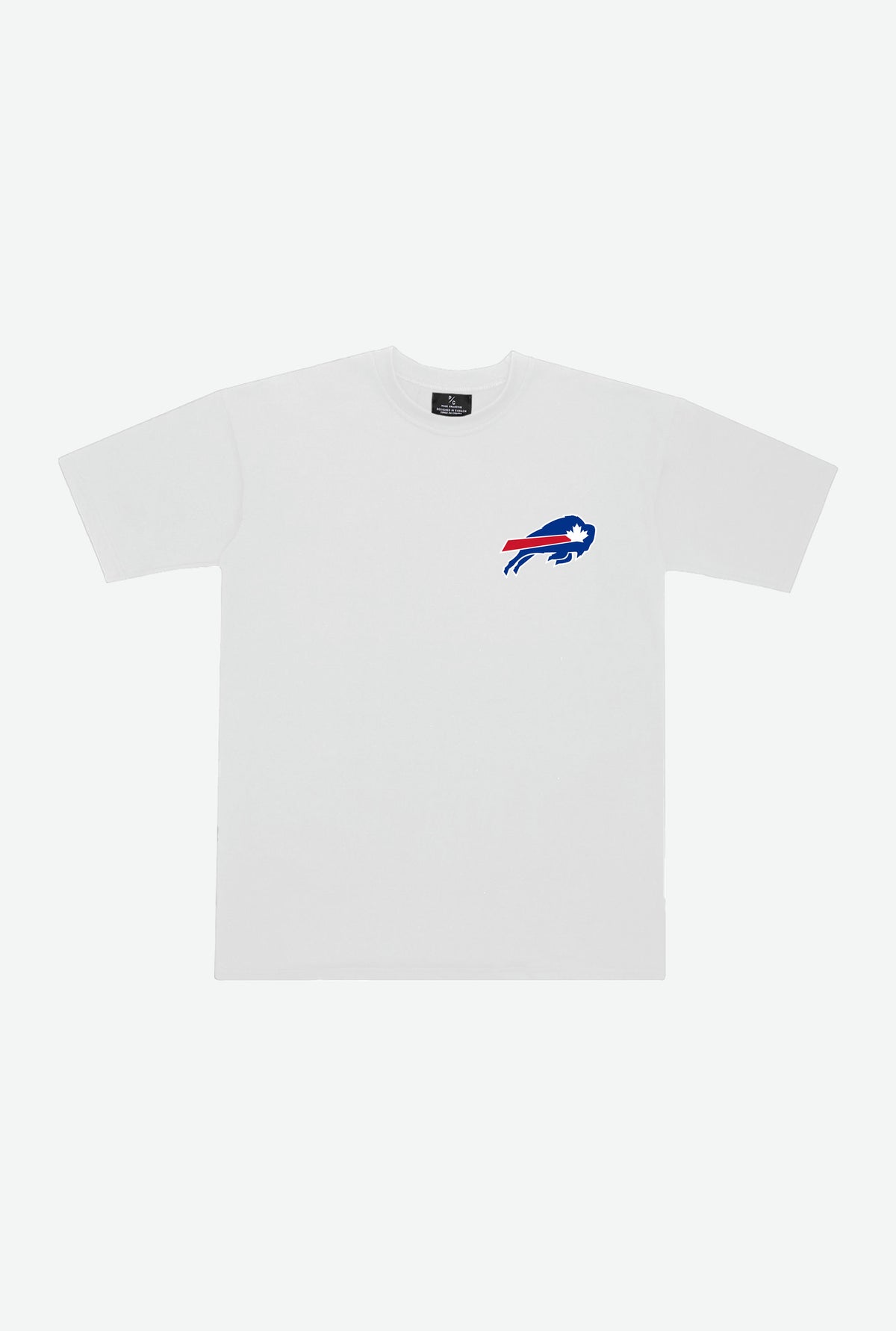 Buffalo Bills Canadian Thanksgiving Pop Up Heavyweight T-Shirt - White