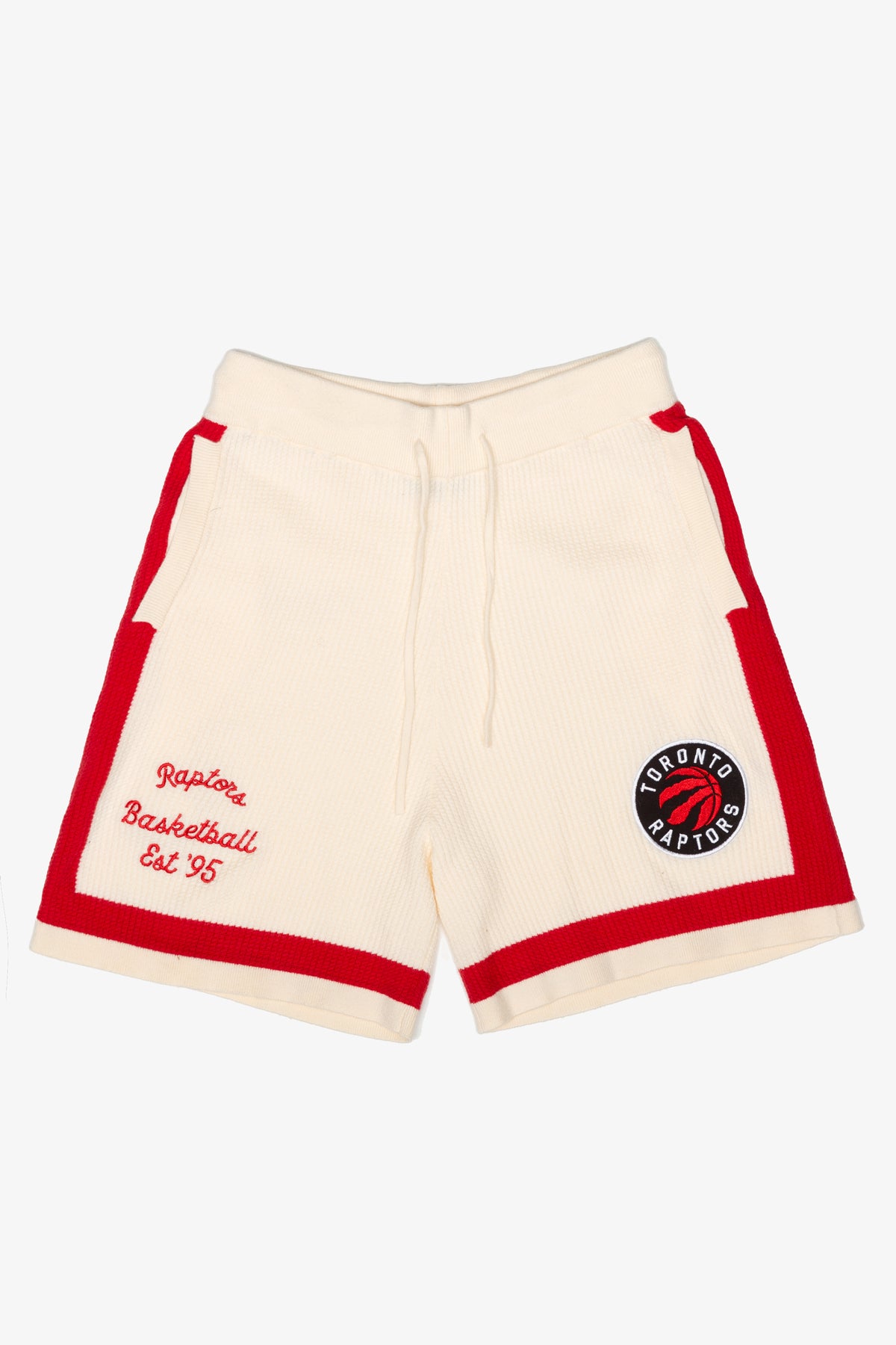 Short de basketball tricoté des Raptors de Toronto - Ivoire