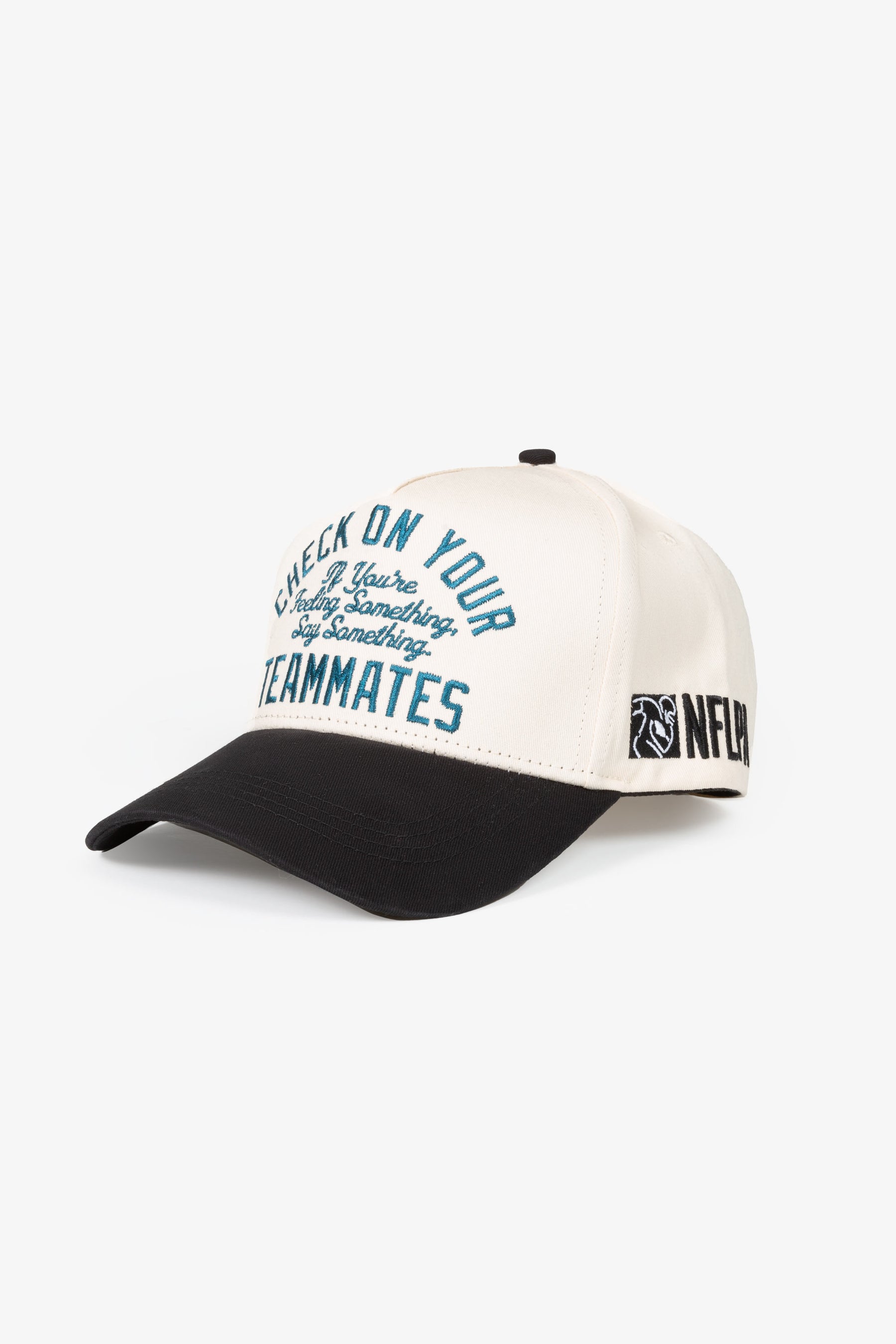 P/C x AJ Brown A-Frame Cap - Ivory / Black