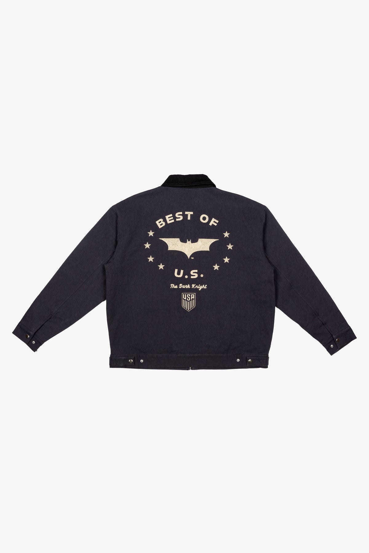 US Soccer x DC Comics Batman Arbeitsjacke – Schwarz