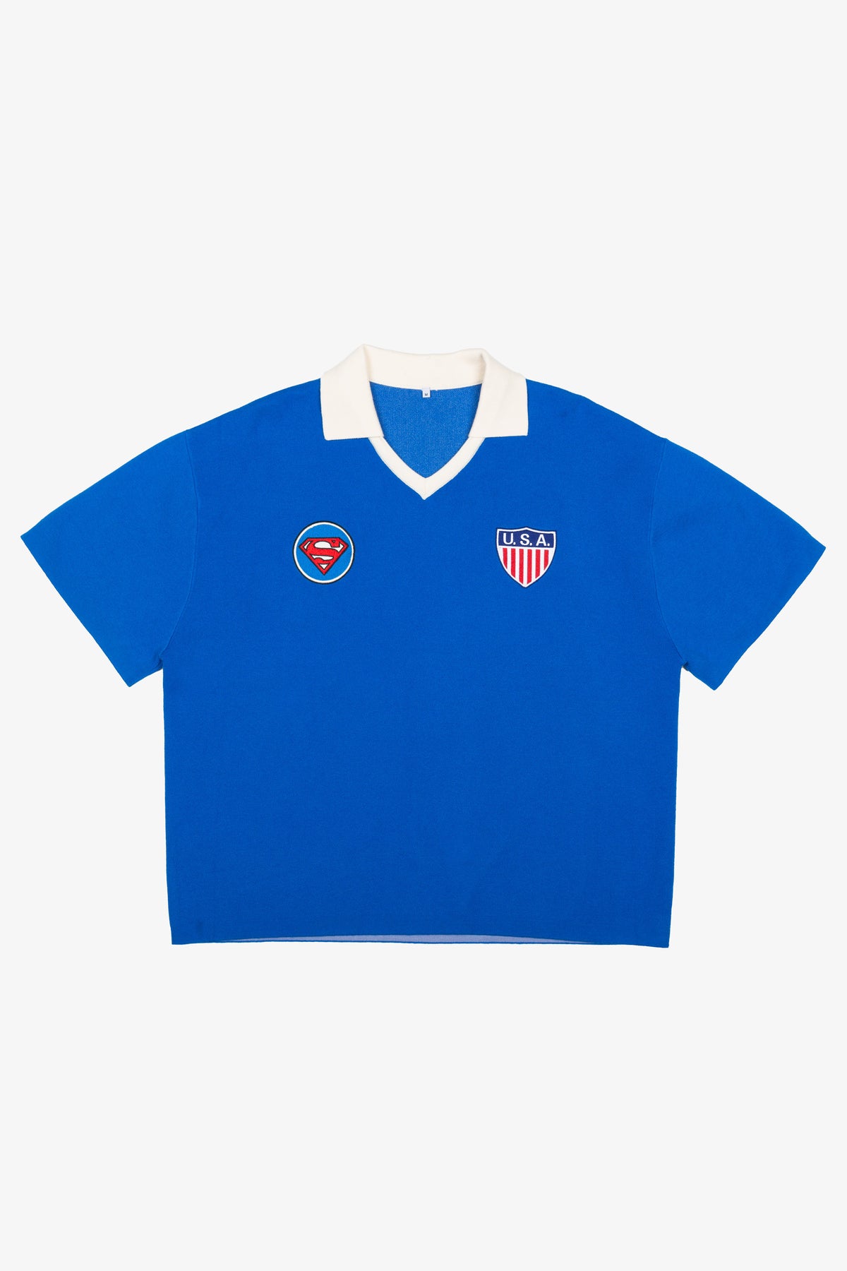 US Soccer x DC Comics Superman Stricktrikot - Blau