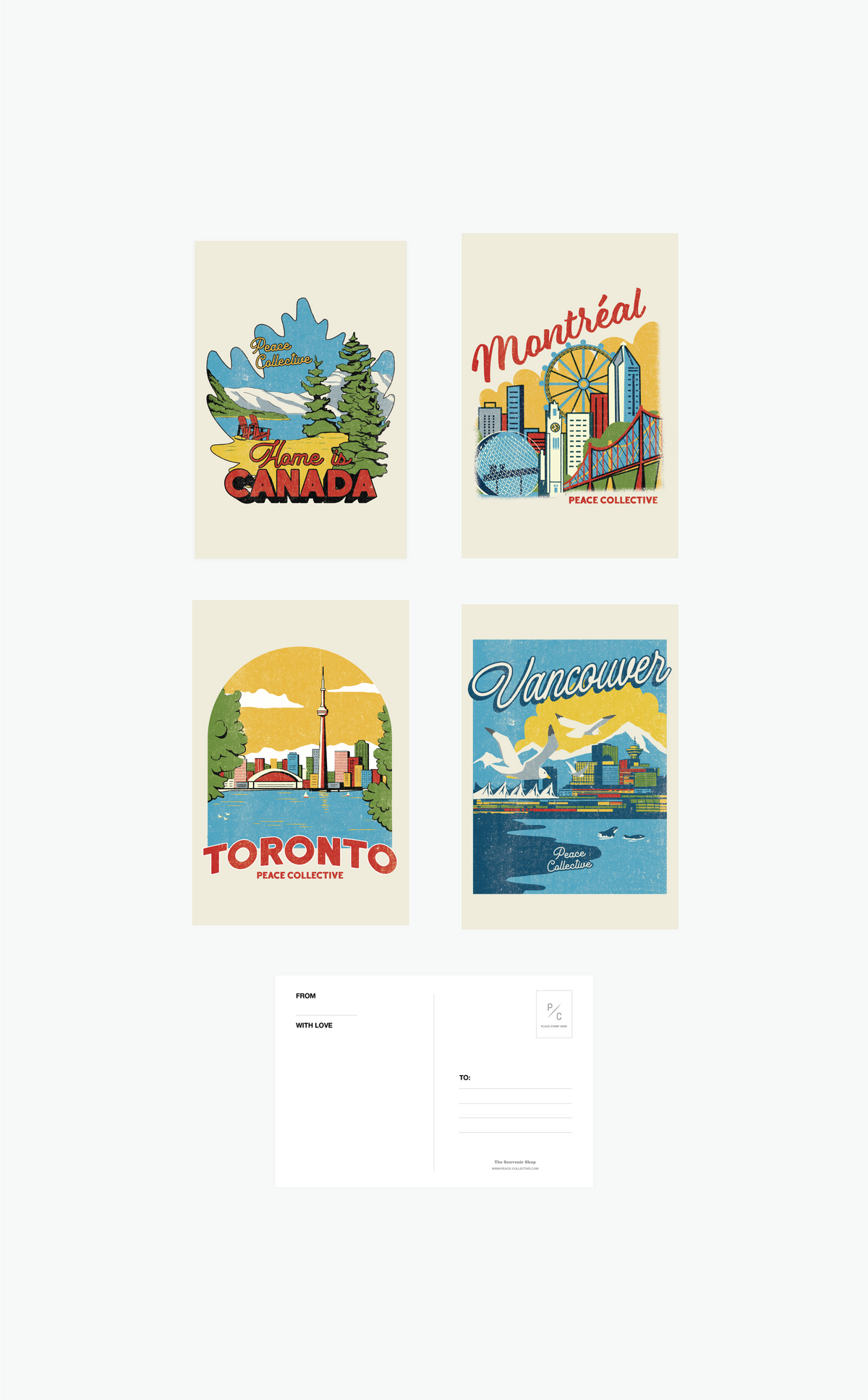 Home is Canada Postcards