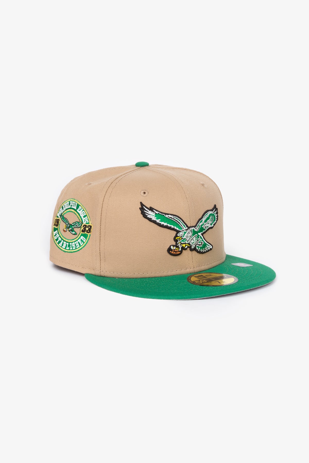 Philadelphia Eagles 59FIFTY Fitted Cap - Camel