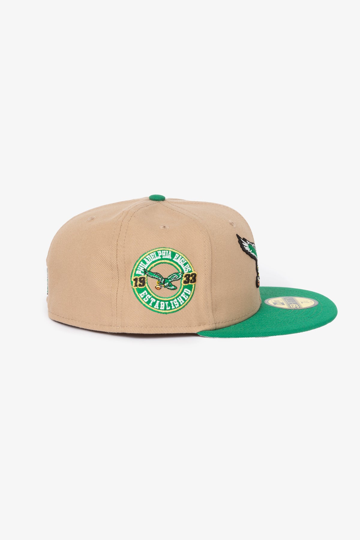 Philadelphia Eagles 59FIFTY Fitted Cap - Camel
