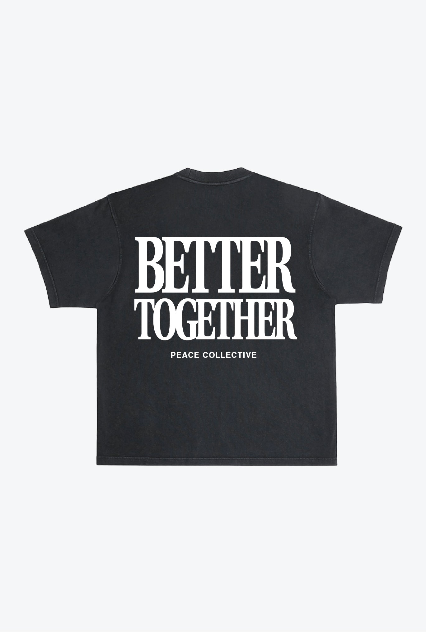 Better Together Pigment Dye Heavyweight T-Shirt - Black