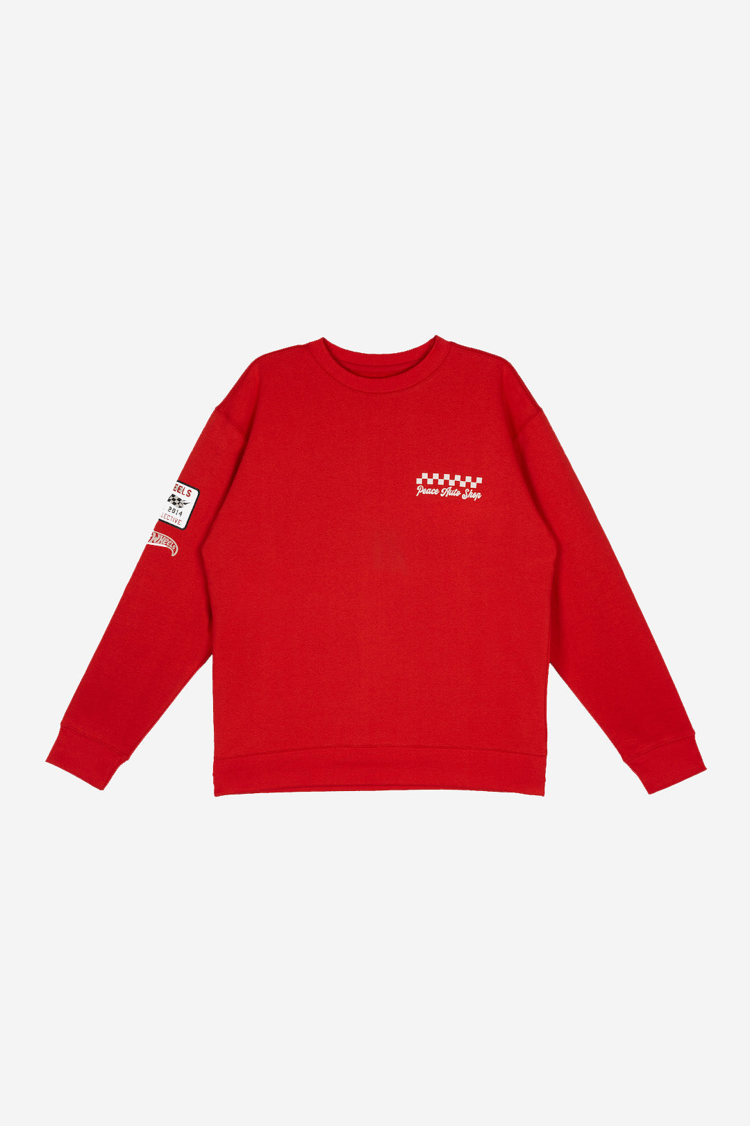 Peace Auto Shop Crewneck - Red