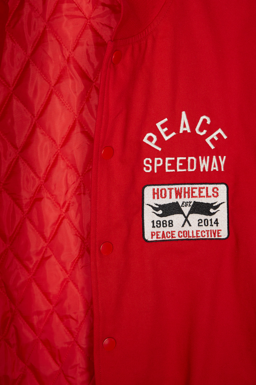 Peace Speedway Racing Jacket - Red