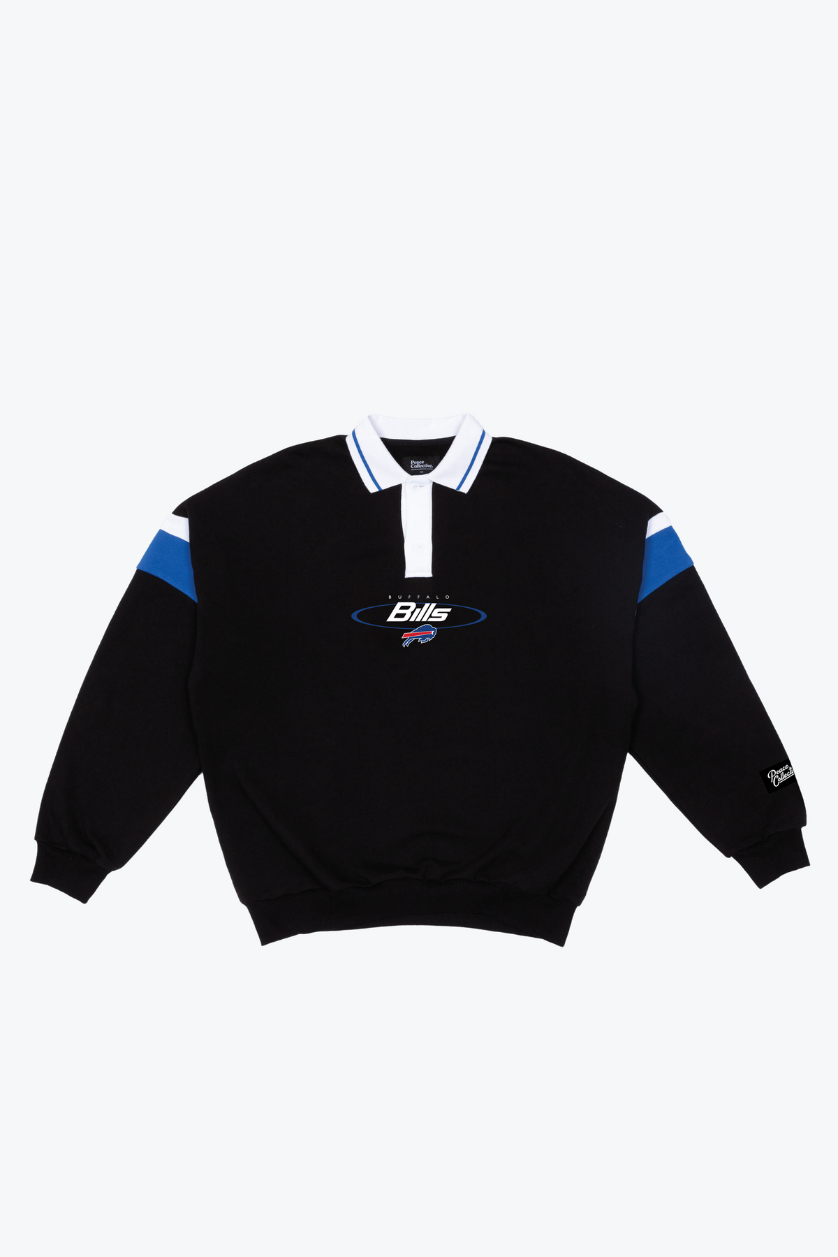 Buffalo Bills Oversized Rugby - Black / Royal