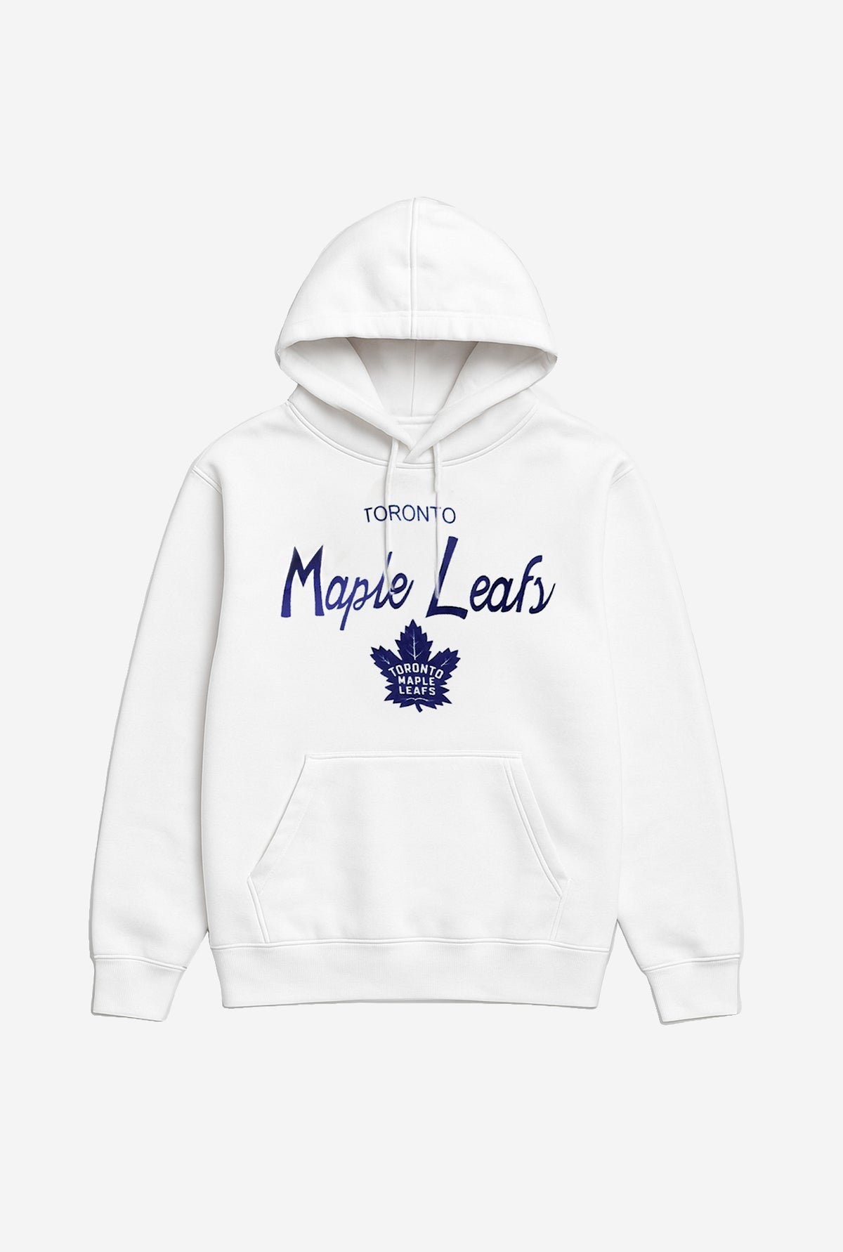 Toronto Maple Leafs Times Up Hoodie - White