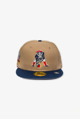 New England Patriots 50th Anniversary 59FIFTY - Camel Oceanside