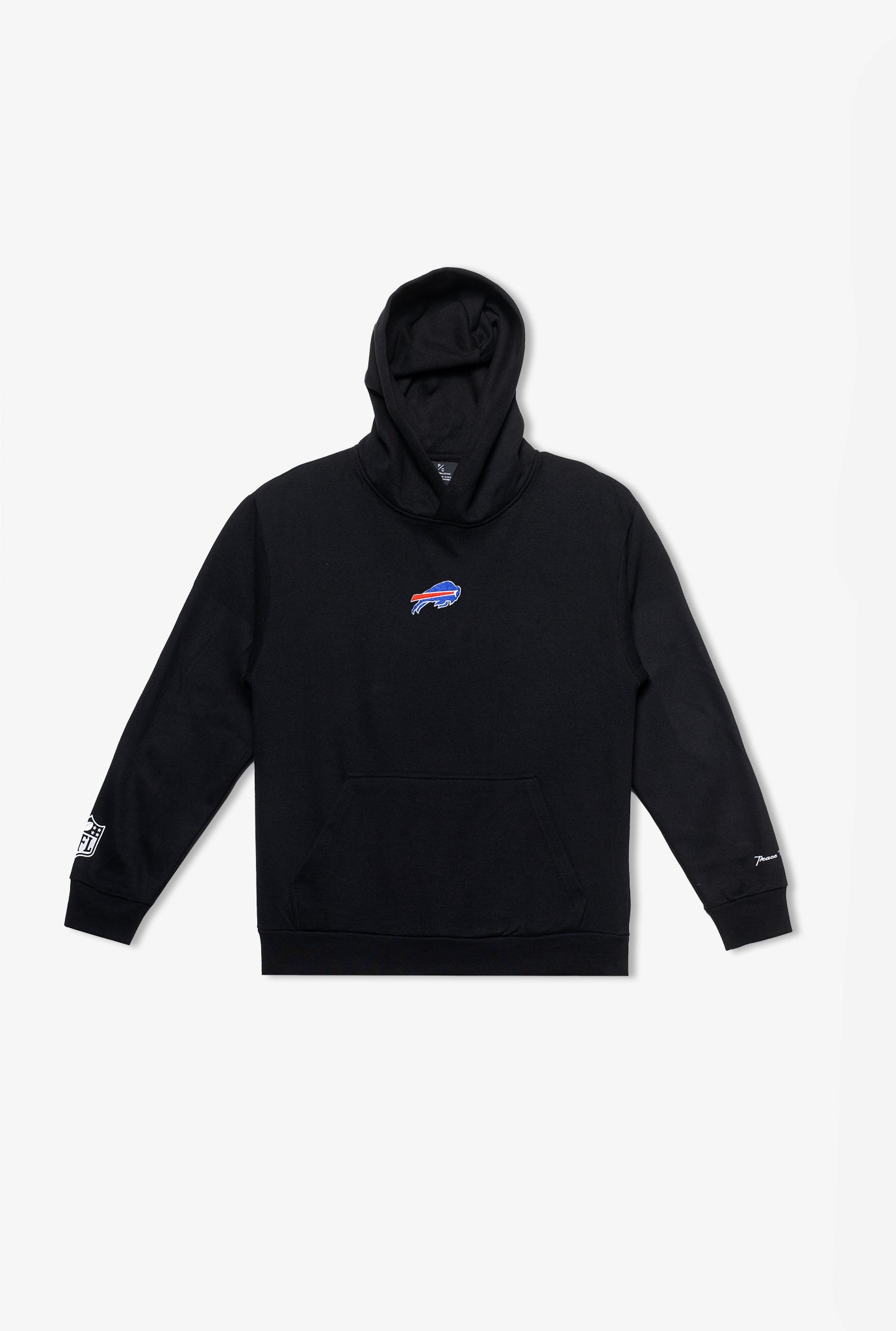 Buffalo Bills Logo Heavyweight Hoodie - Black