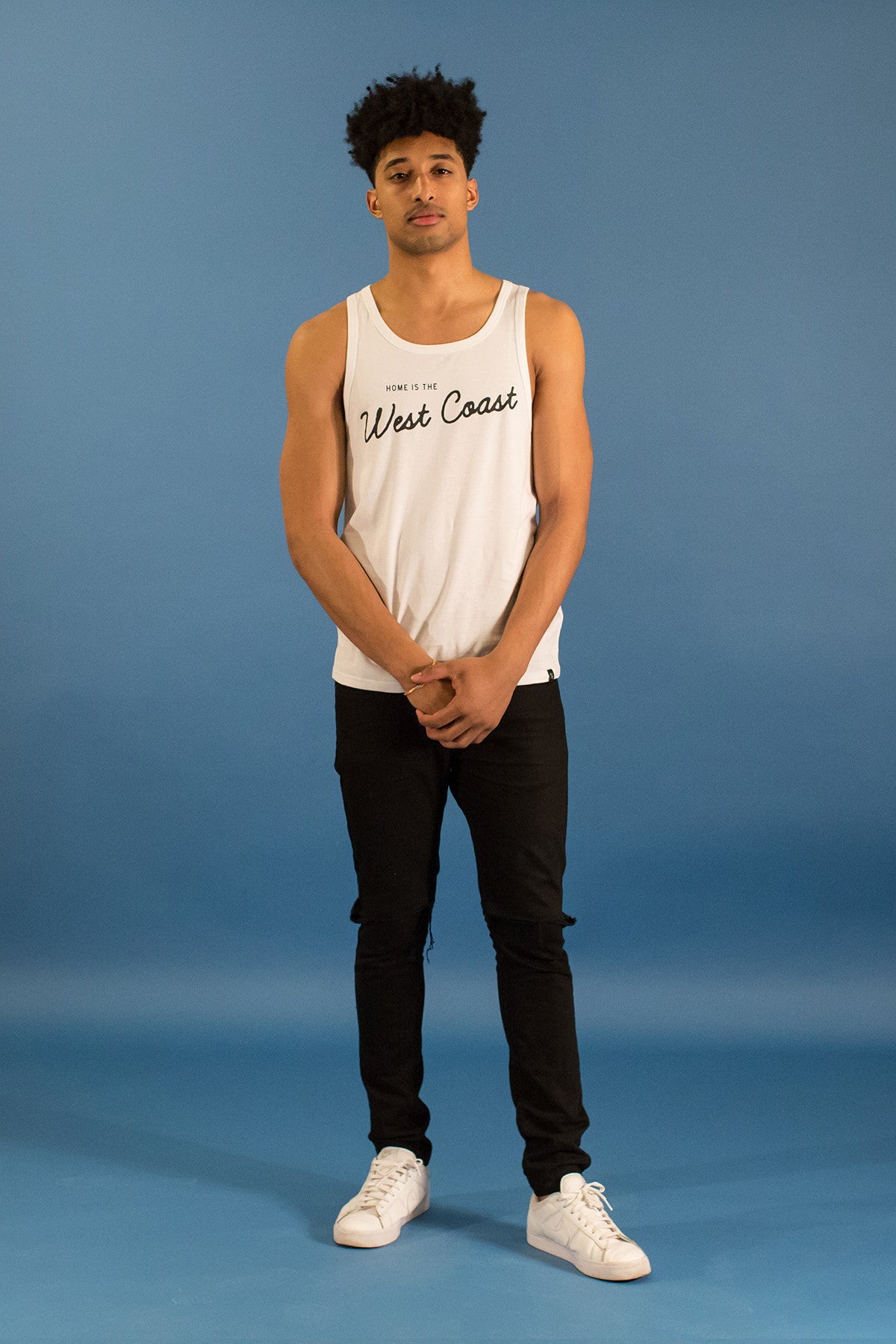 Home is the West Coast Tank - White