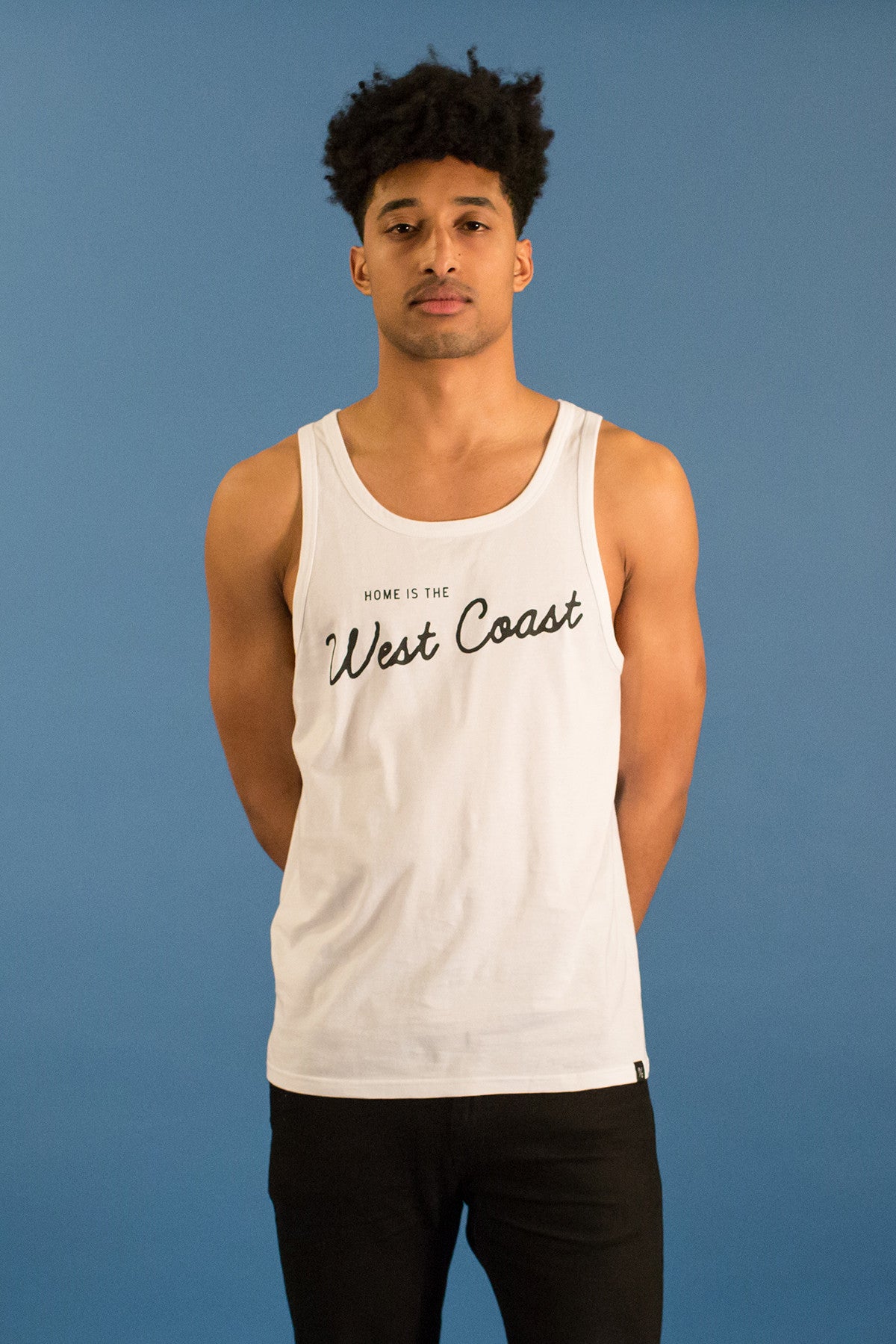 Home is the West Coast Tank - White