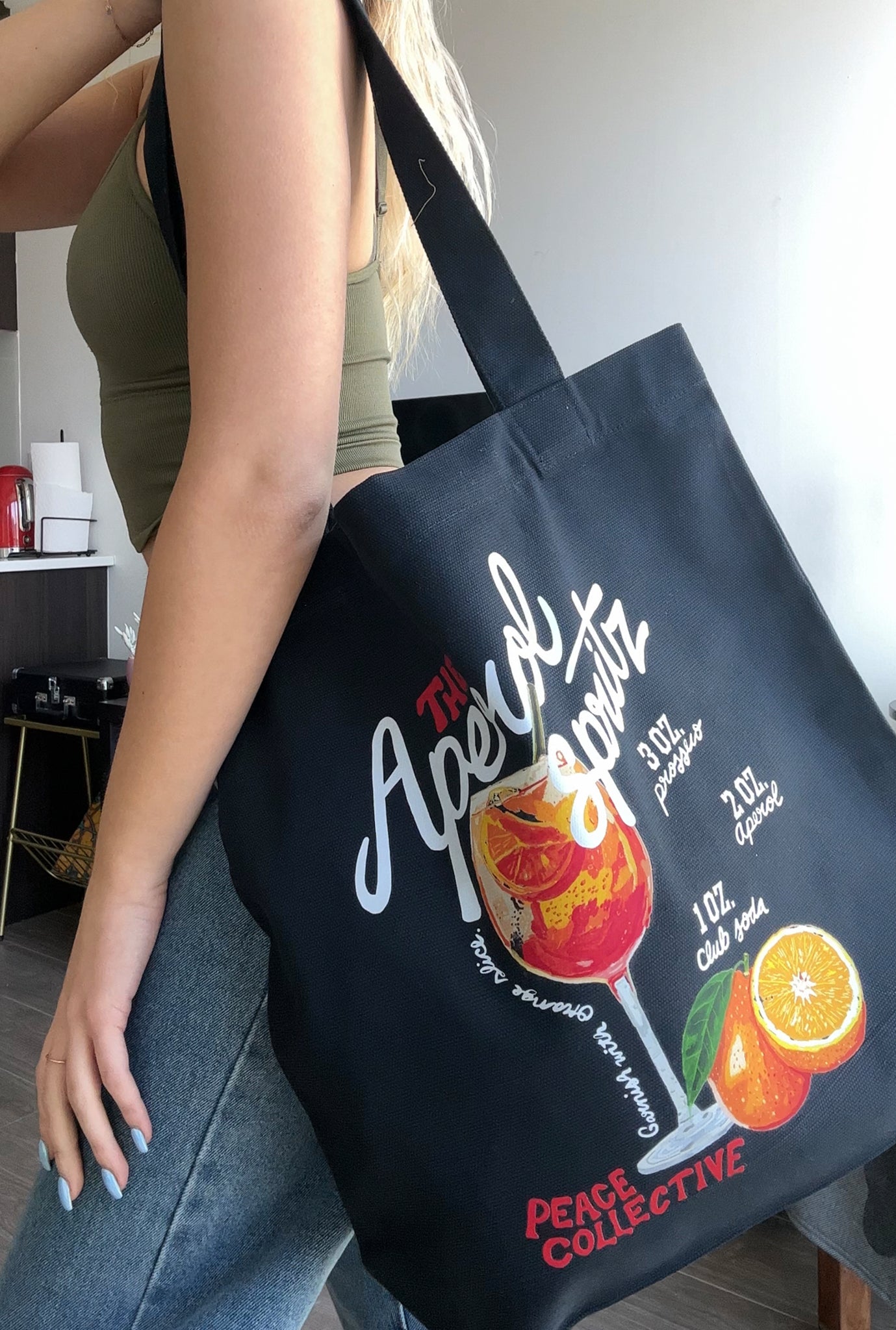 The Aperol Spritz Tote - Navy