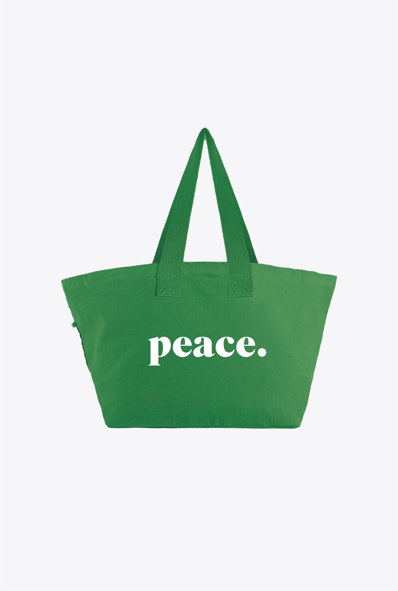 Peace Tote Bag - Green