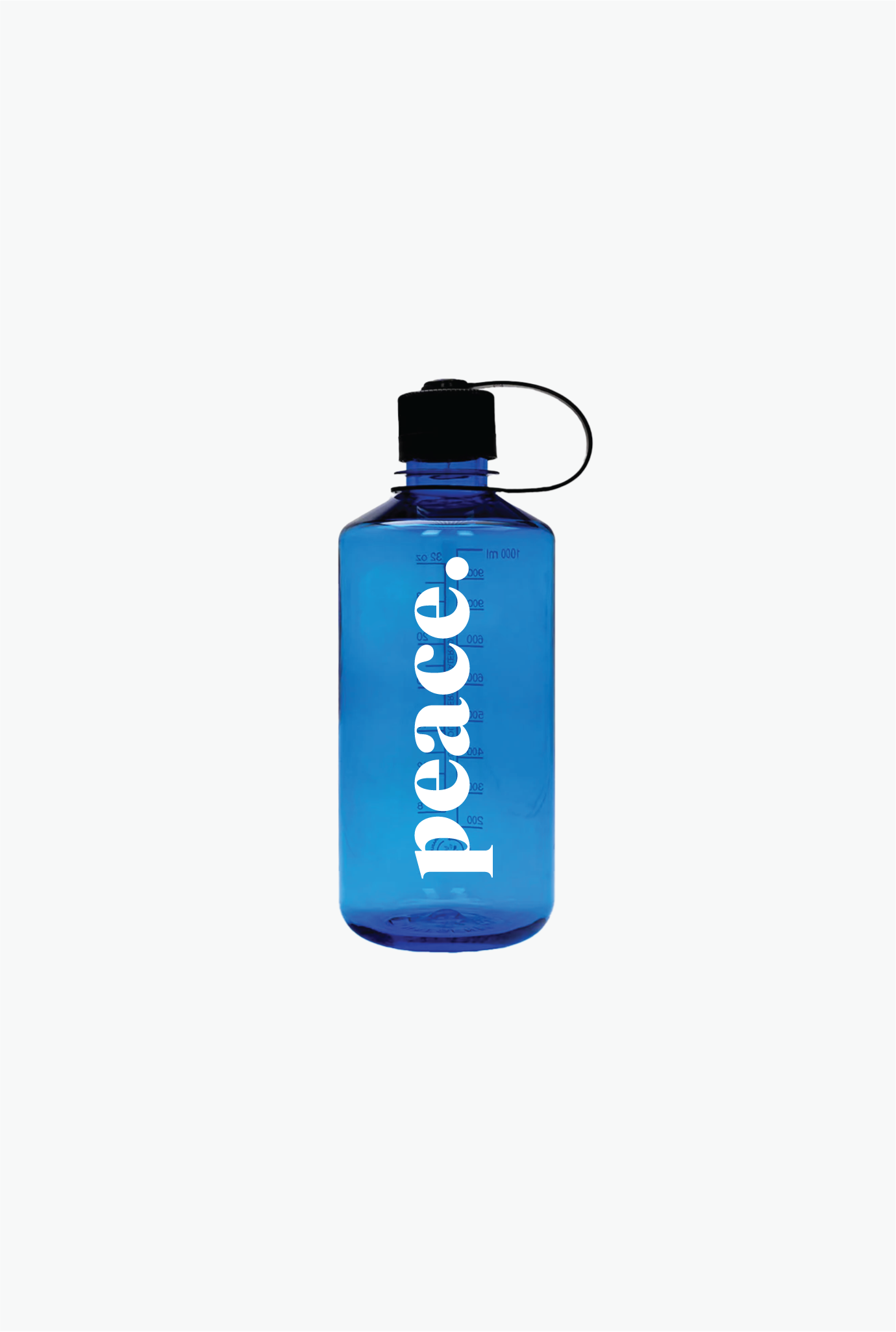 Peace Water Bottle - Royal