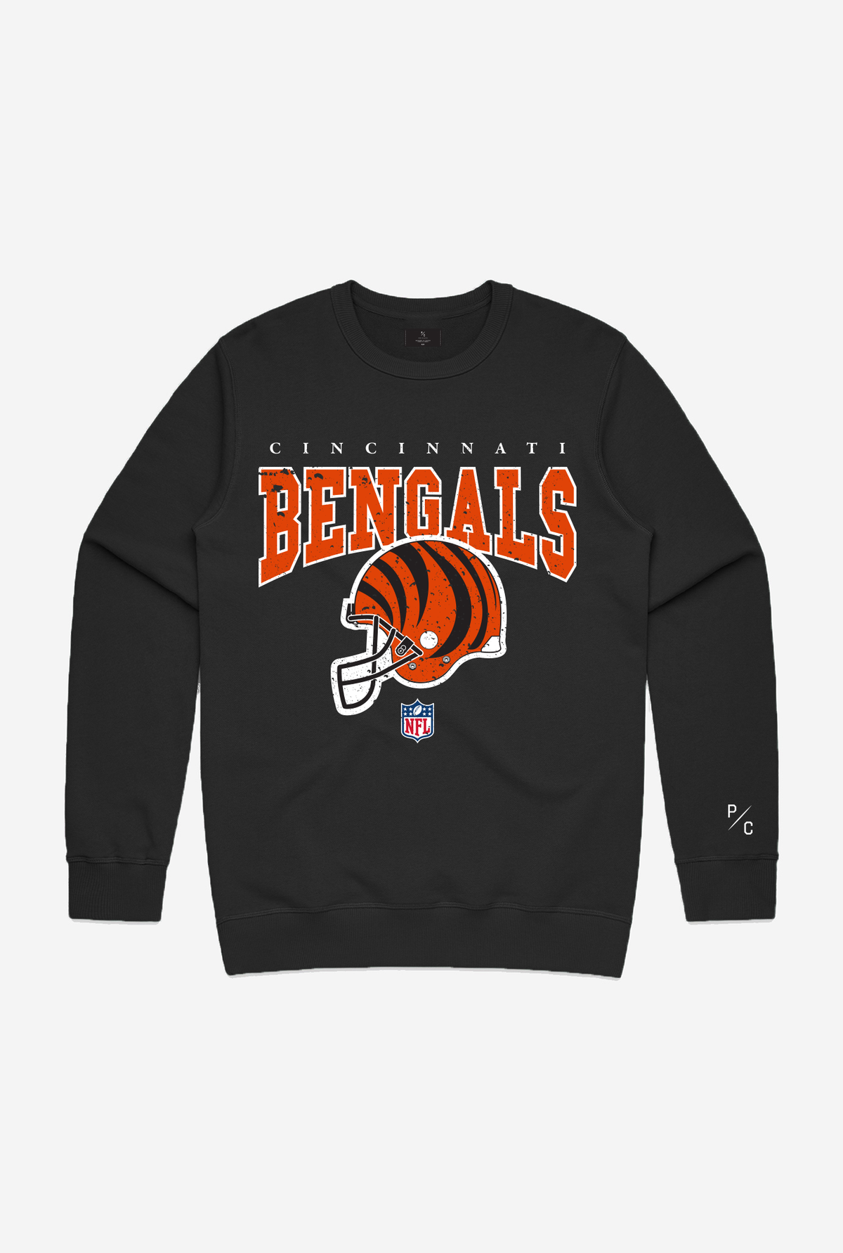 Cincinnati Bengals Vintage Crewneck - Black