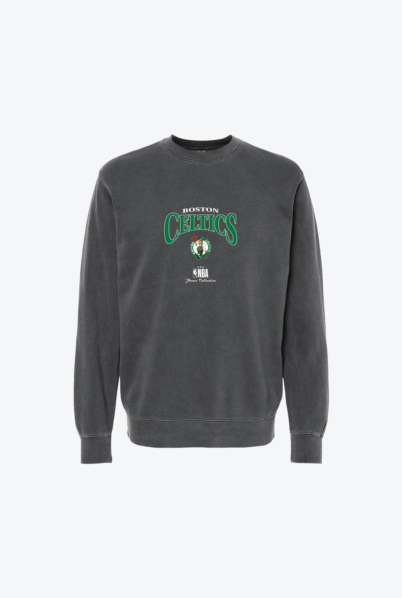 Boston Celtics Pigment Dye Crewneck - Black