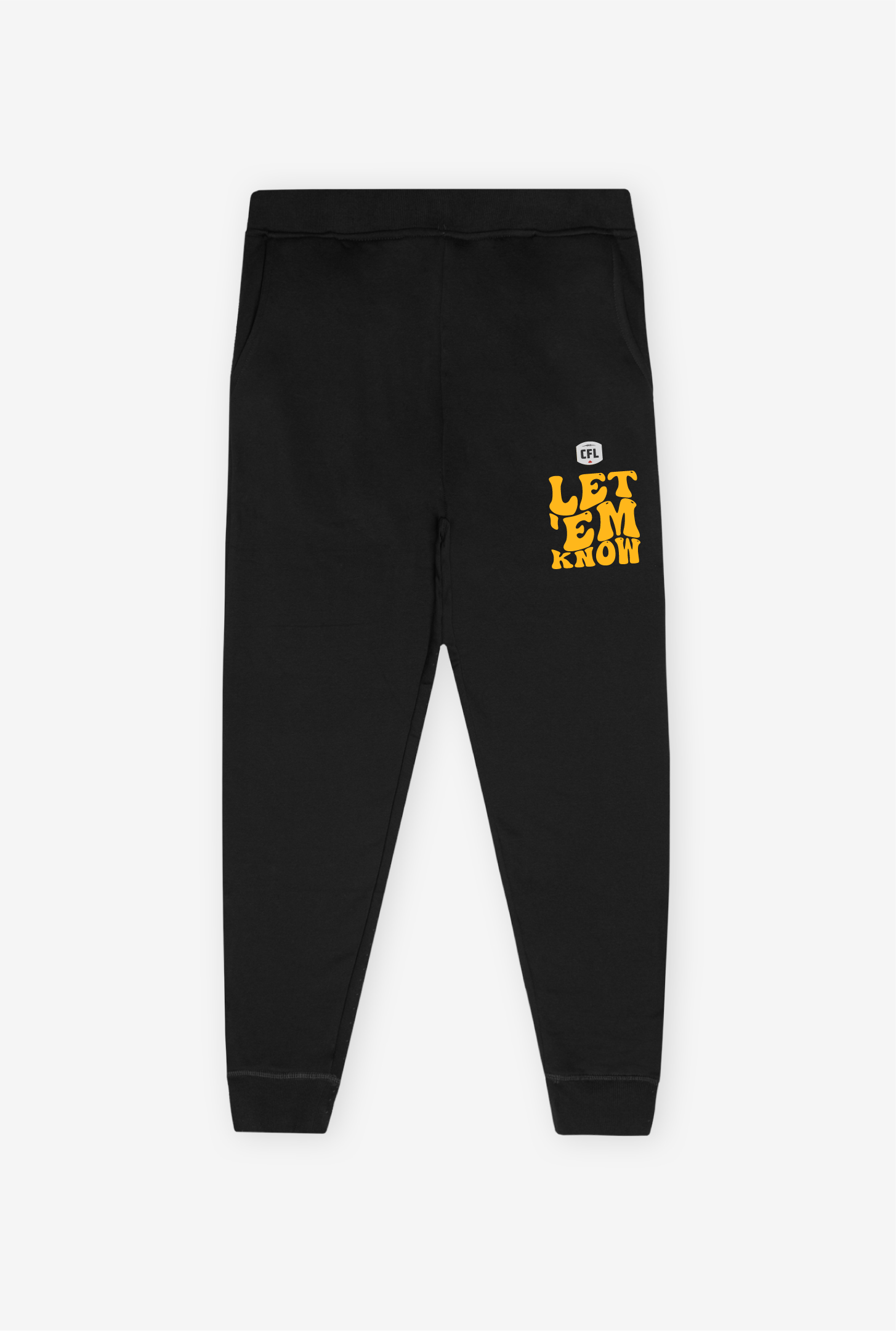 Hamilton Tiger-Cat Let 'em Know Jogger - Black