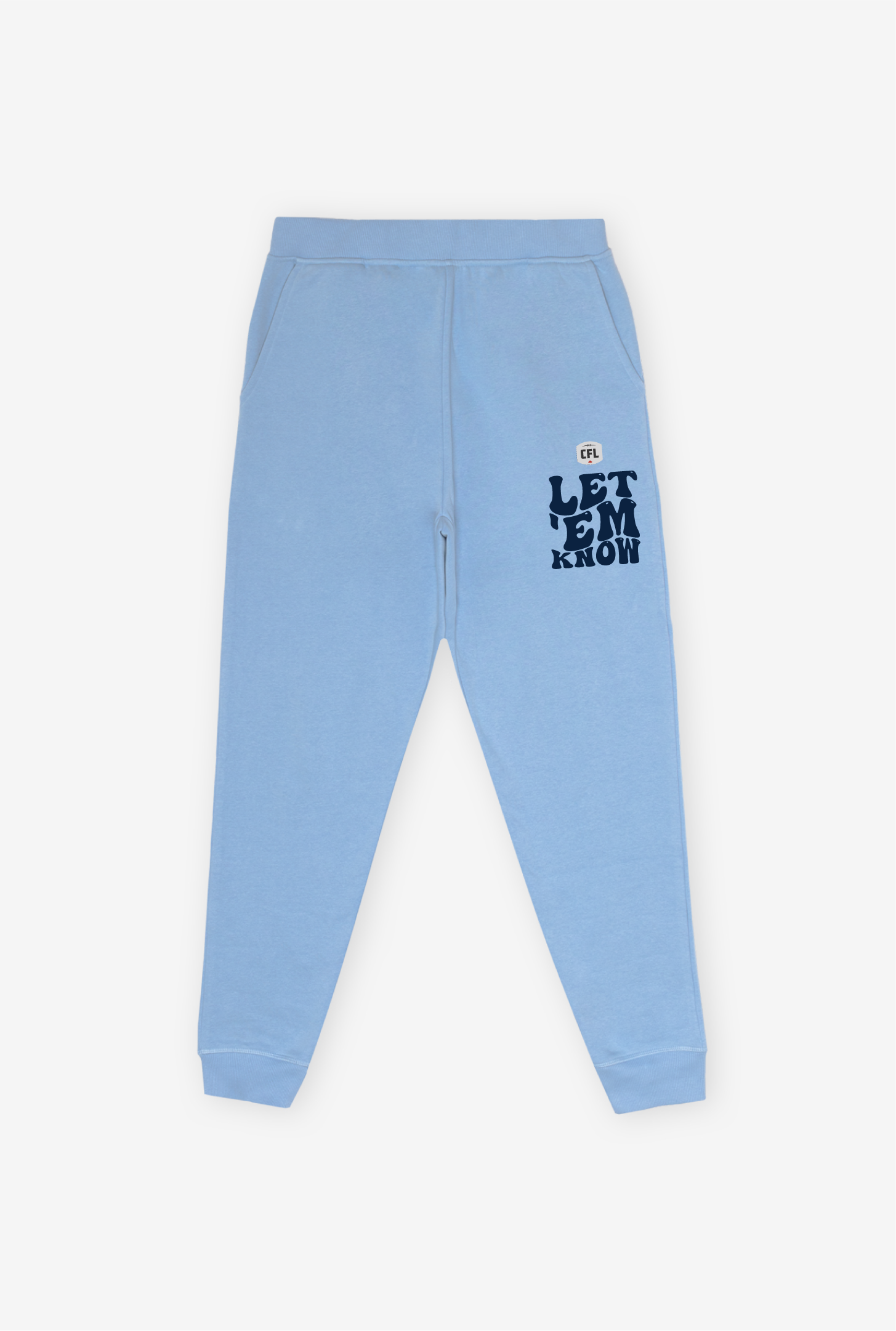 Toronto Argonauts Let 'em Know Jogger - Powder Blue