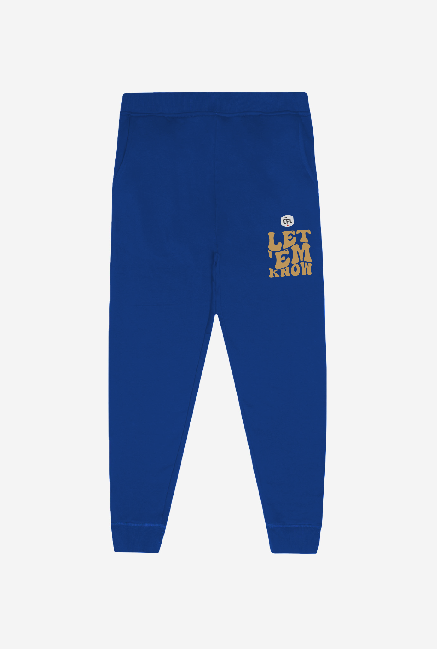 Winnipeg Blue Bombers Let 'em Know Jogger - Royal Blue