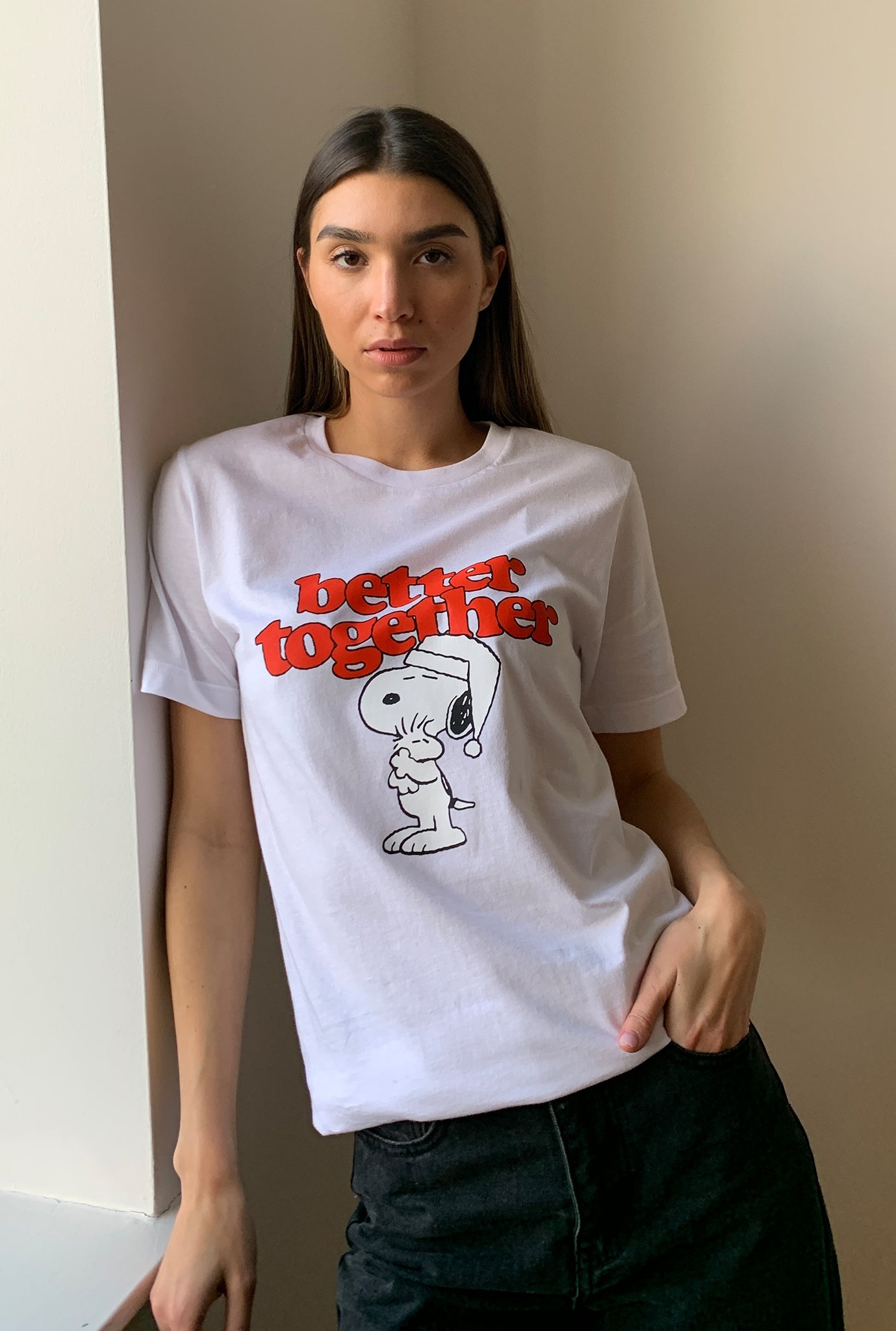 P/C x Peanuts Better Together Snoopy T-Shirt - White