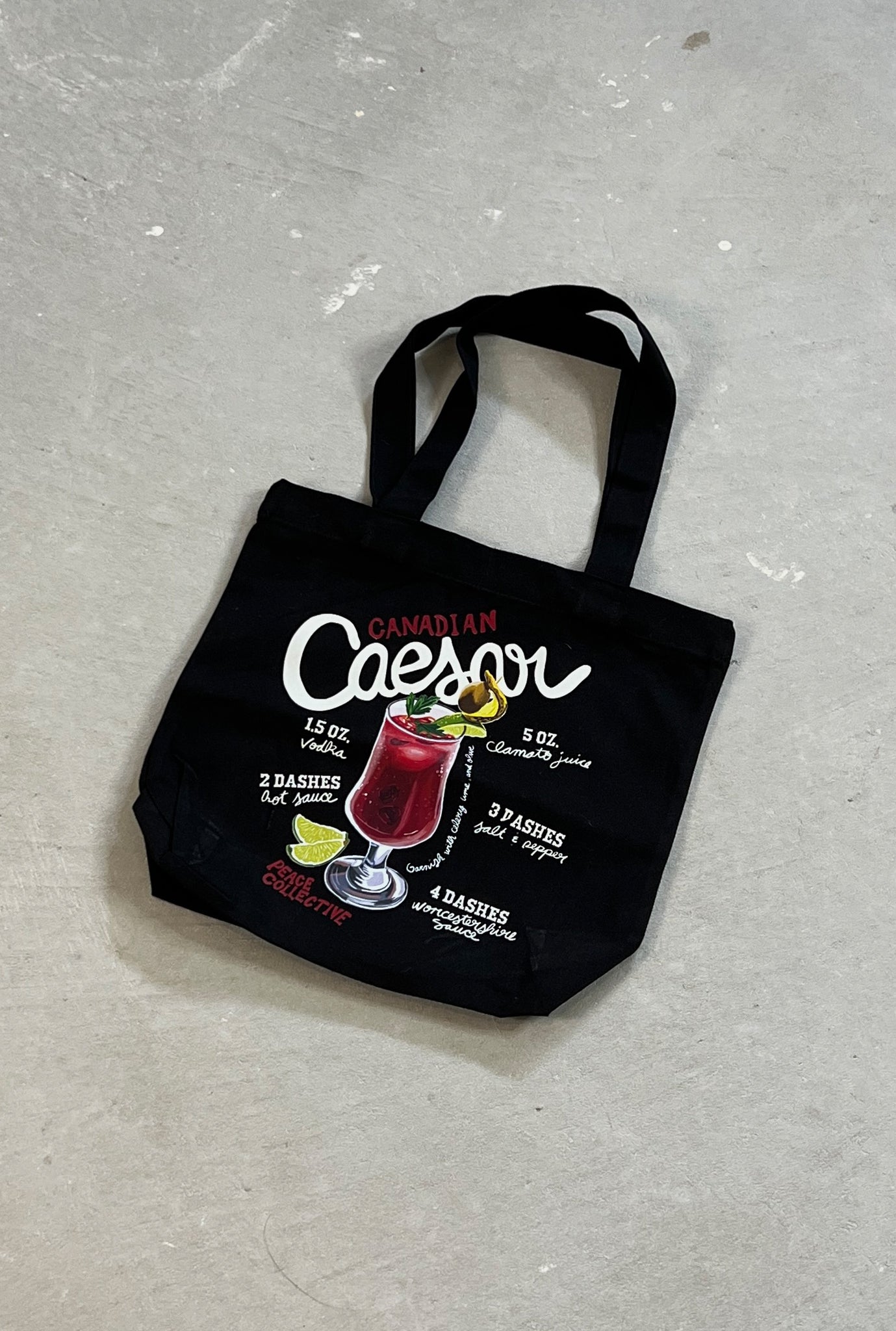 The Caesar Tote - Black